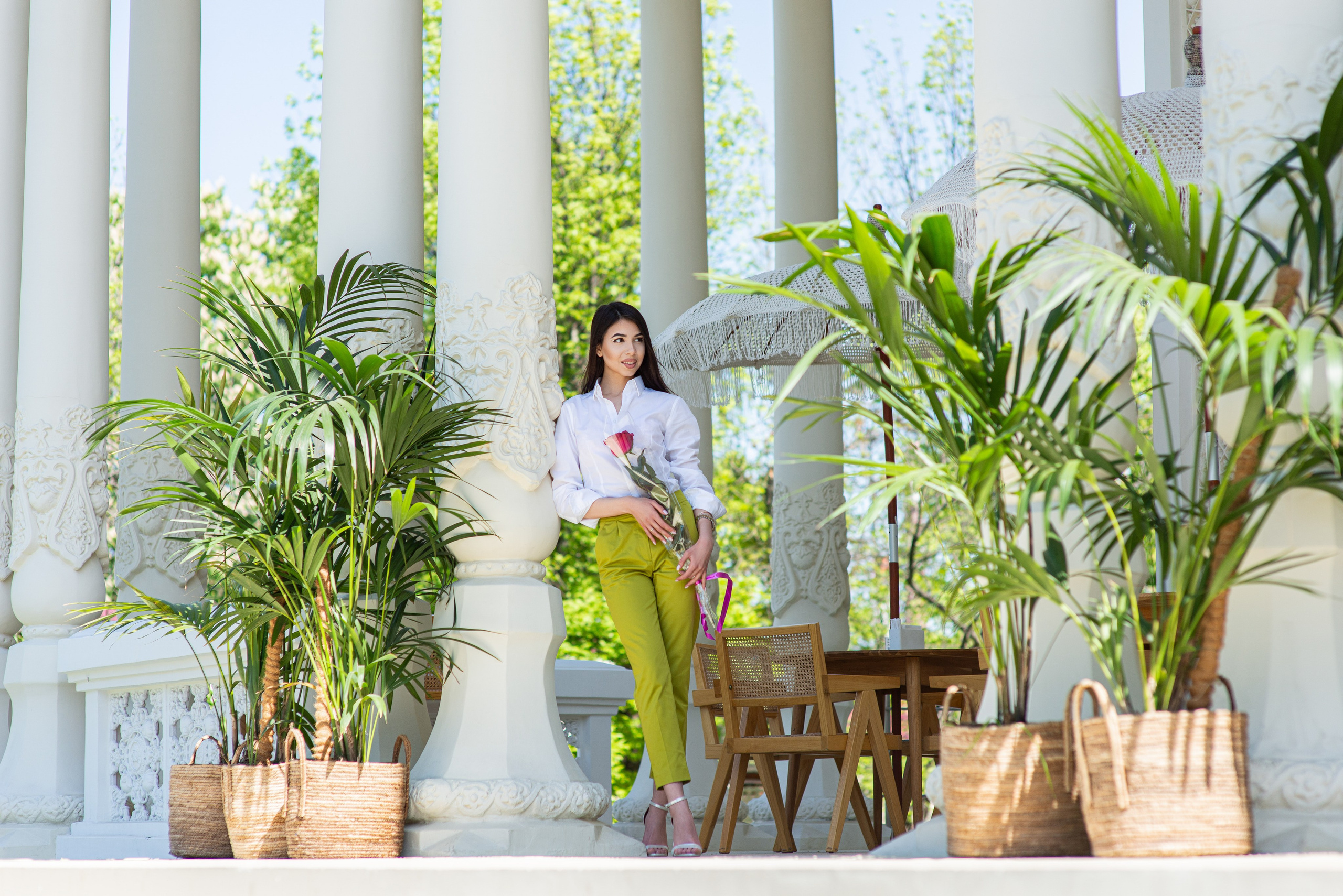 Уличная фотосессия Елизаветы. Свадебный и репортажный фотограф в Москве