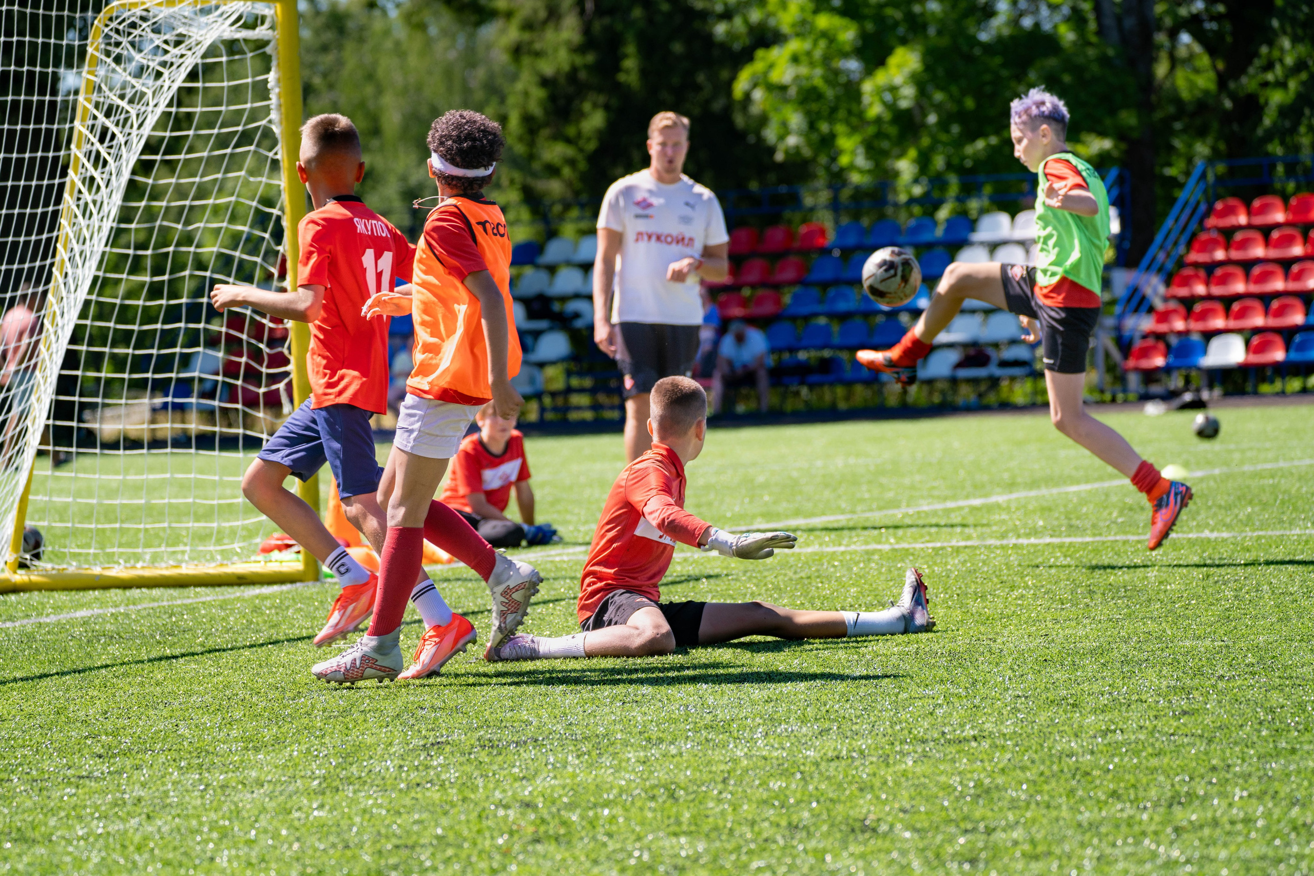 Спортивный лагерь «Спартак Орехово-Кэмп 2024». Фото и видео съёмка на заказ. VAU Studia. Москва