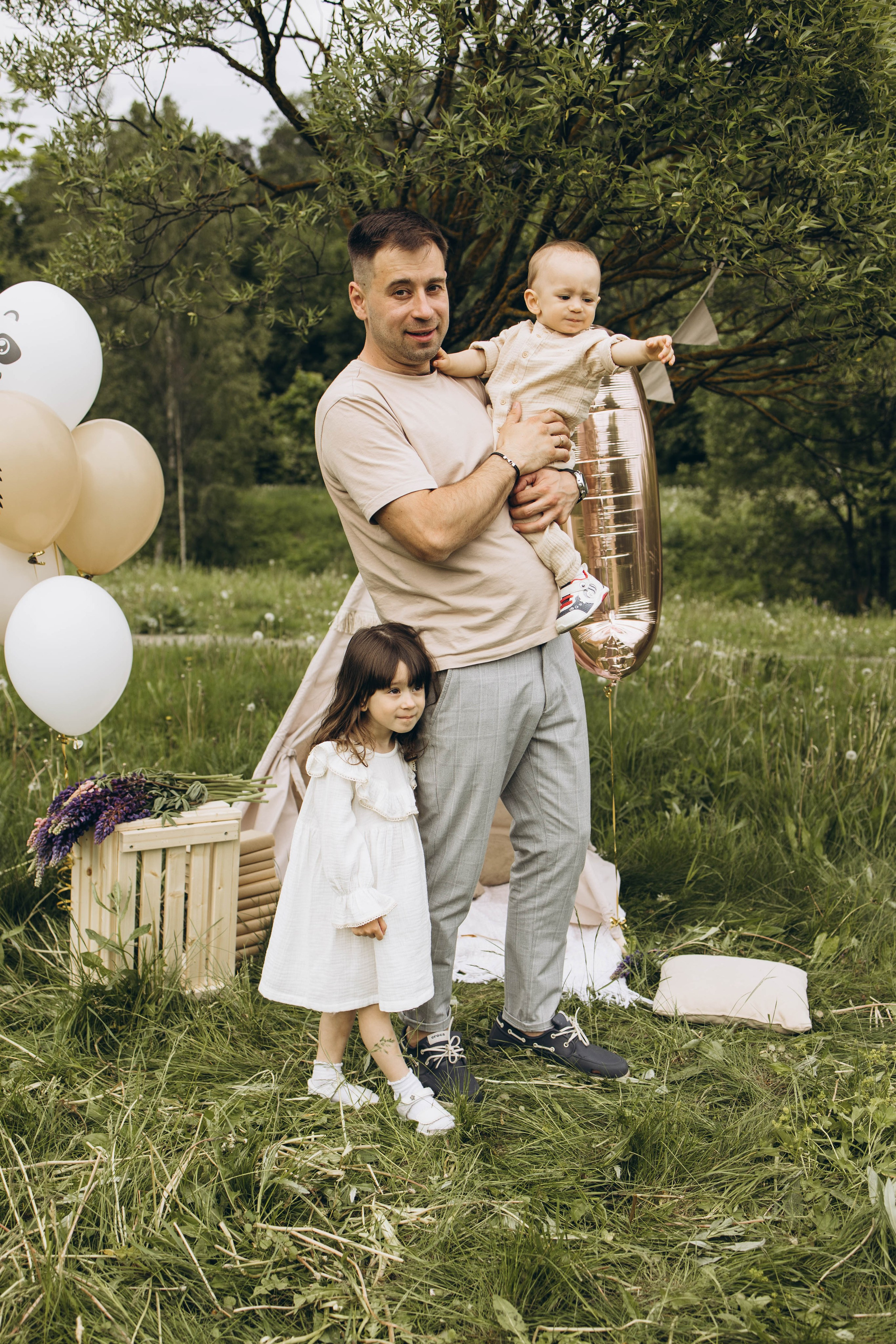 Маша, Женя, Ариана и Мирон. Семейный фотограф в Москве Виктория Ястребинская