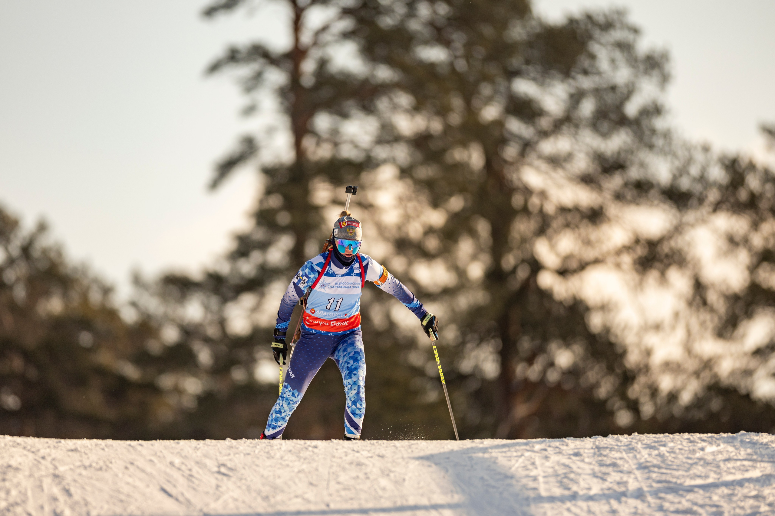 Всероссийская спартакиада по биатлону. Спринт. Женщины. Спортивный репортажный фотограф Казань Нафис Сиразетдинов