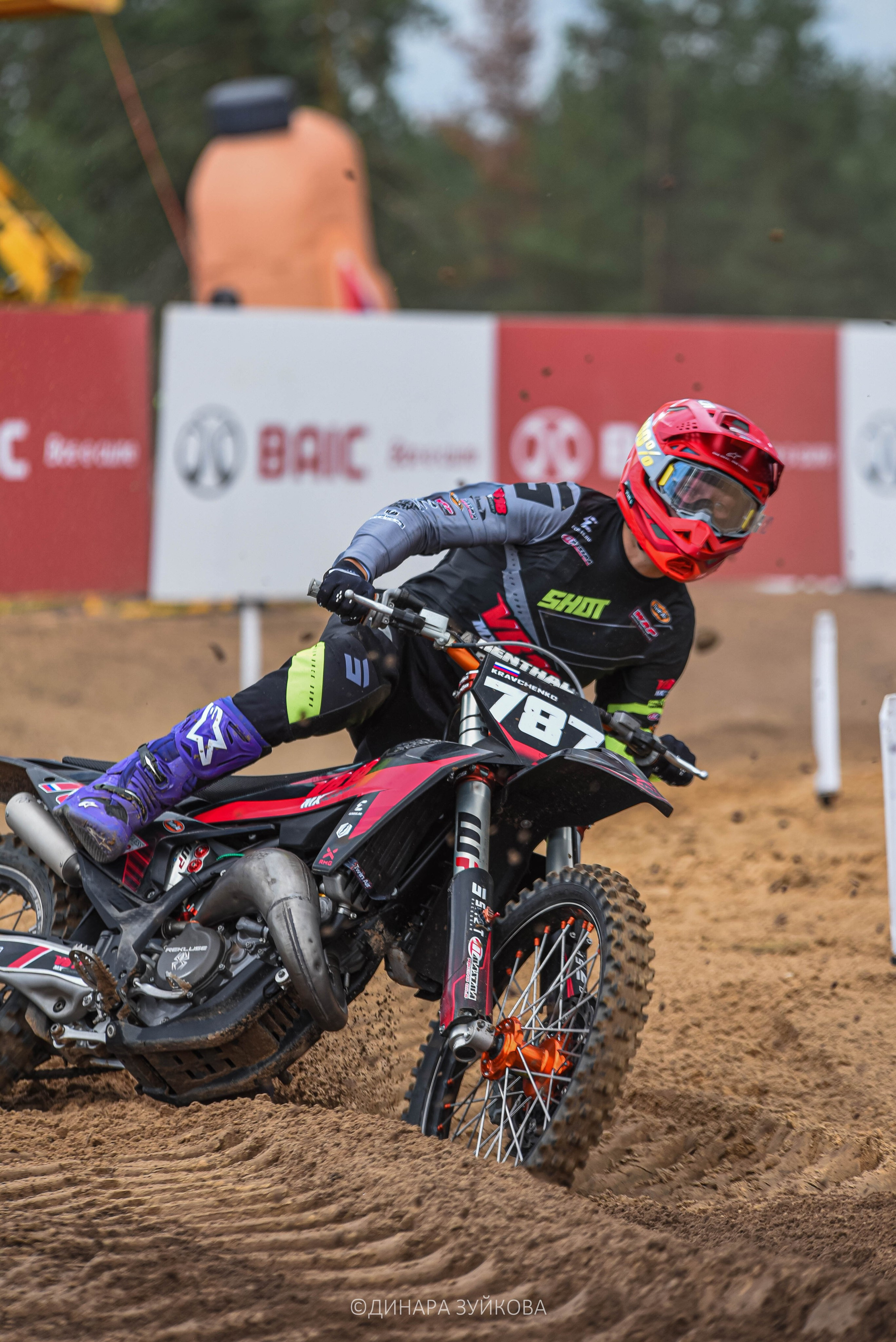 4 этап Winline чемпионата России по суперкроссу. Мотофотограф в Нижнем Новгороде Динара Зуйкова