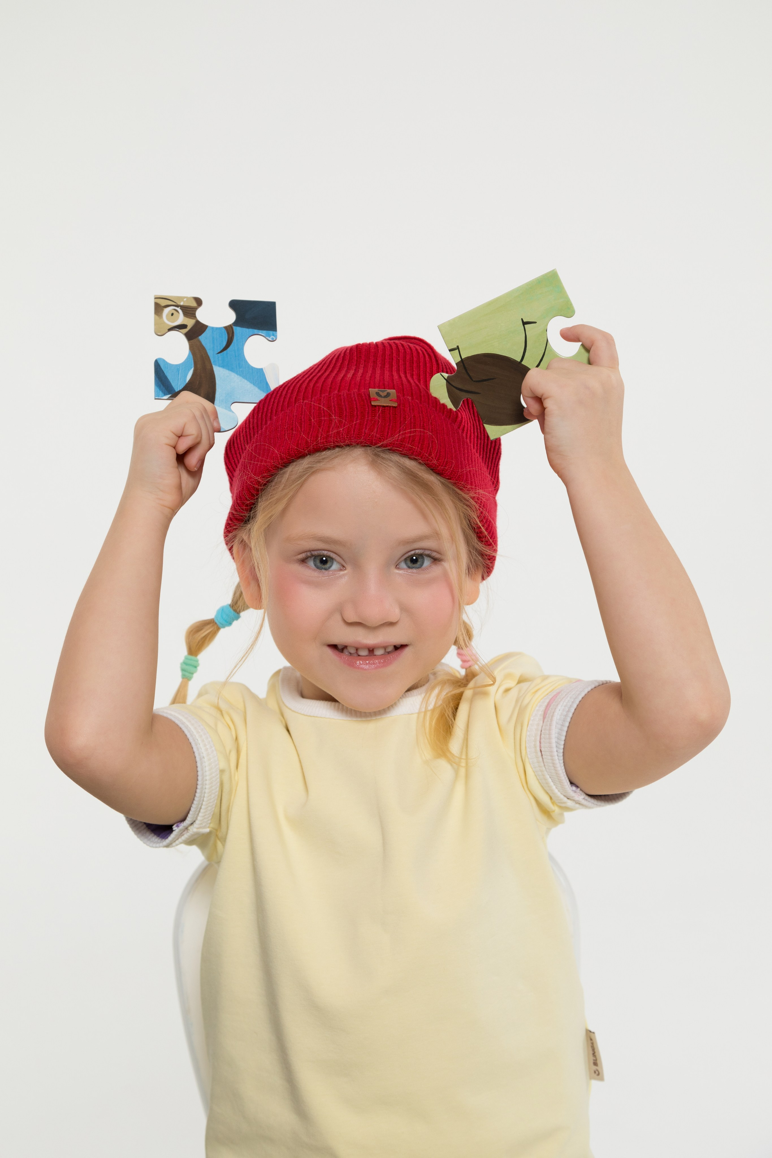 Имиджевая и каталожная съёмка для бренда детских пазлов. Детский и контент фотограф Надя Волкова Санкт-Петербург