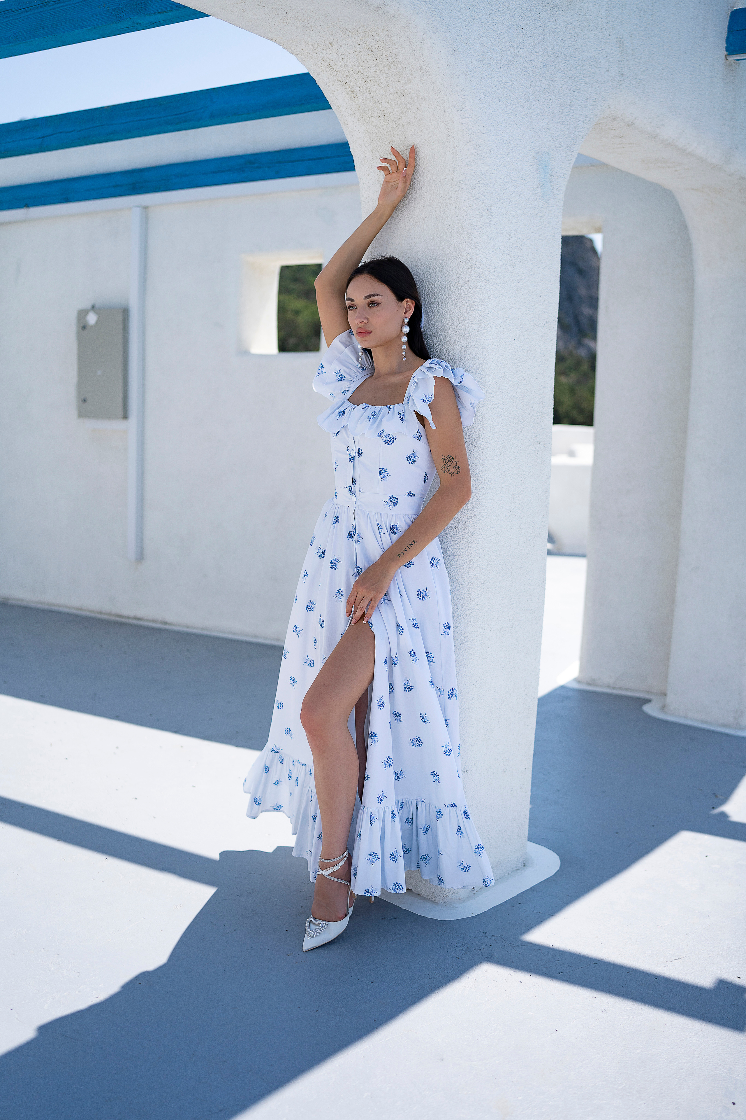 Бело-голубое (xs-s). Фотограф в Крыму Лебедева Александра