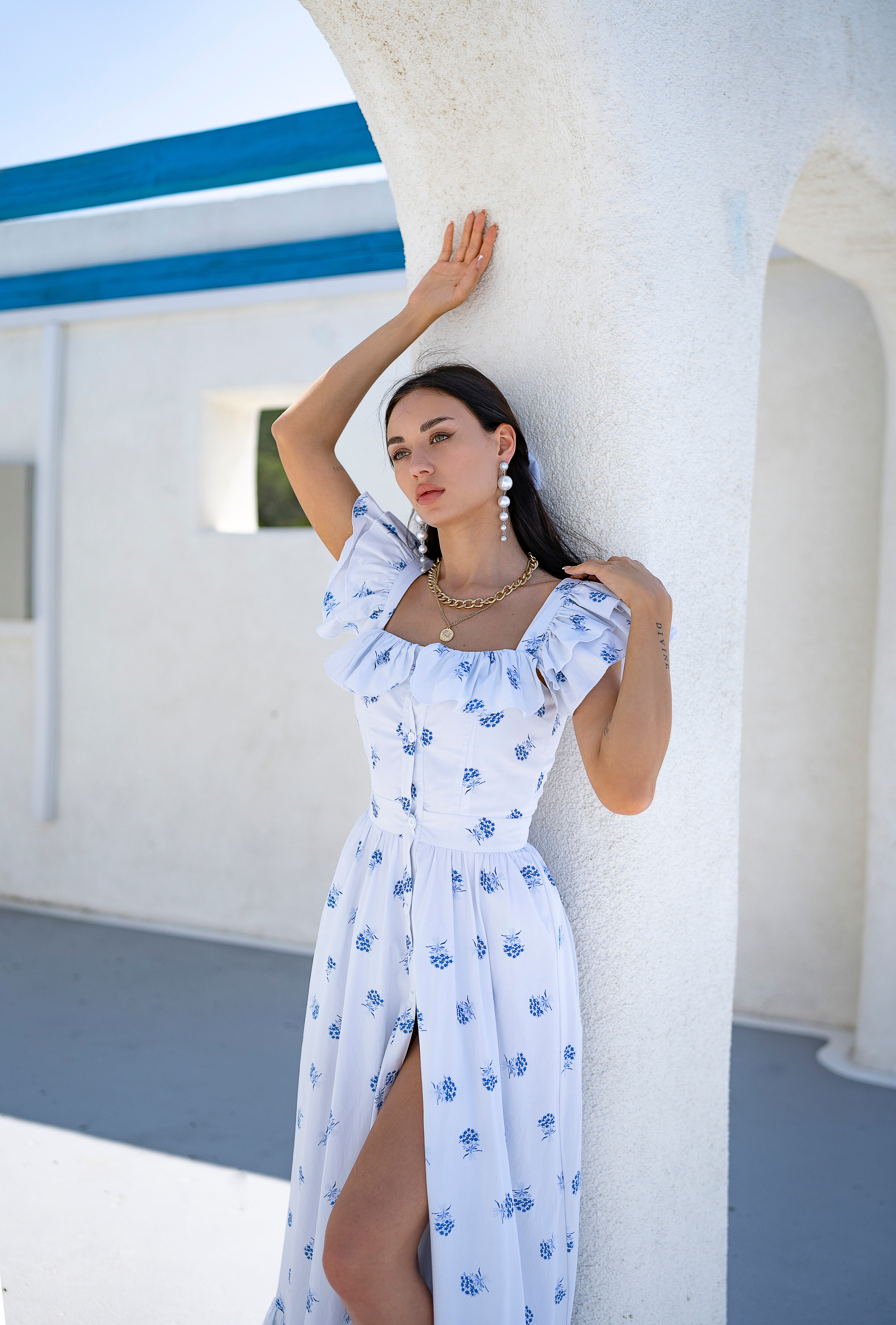 Бело-голубое (xs-s). Фотограф в Крыму Лебедева Александра