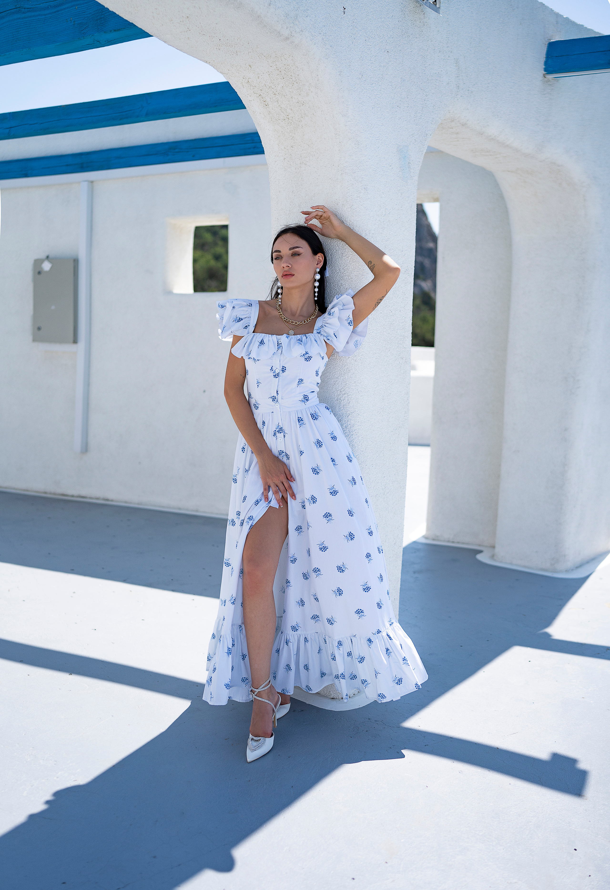 Бело-голубое (xs-s). Фотограф в Крыму Лебедева Александра