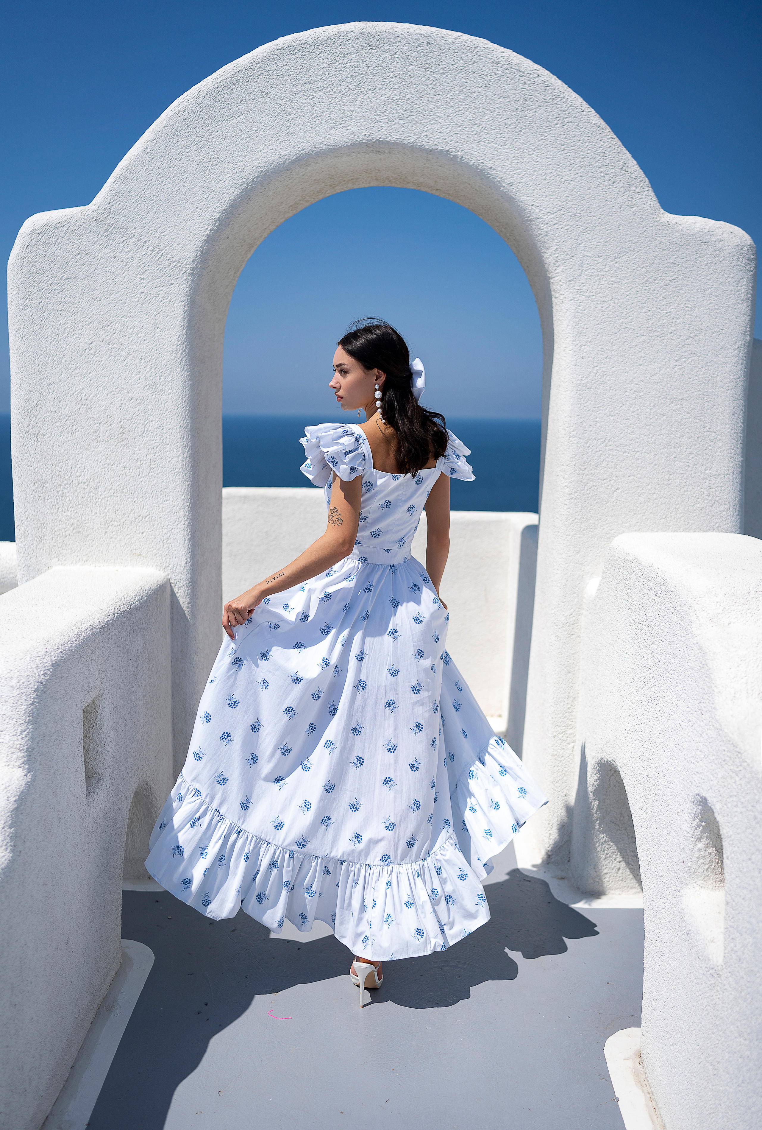 Бело-голубое (xs-s). Фотограф в Крыму Лебедева Александра