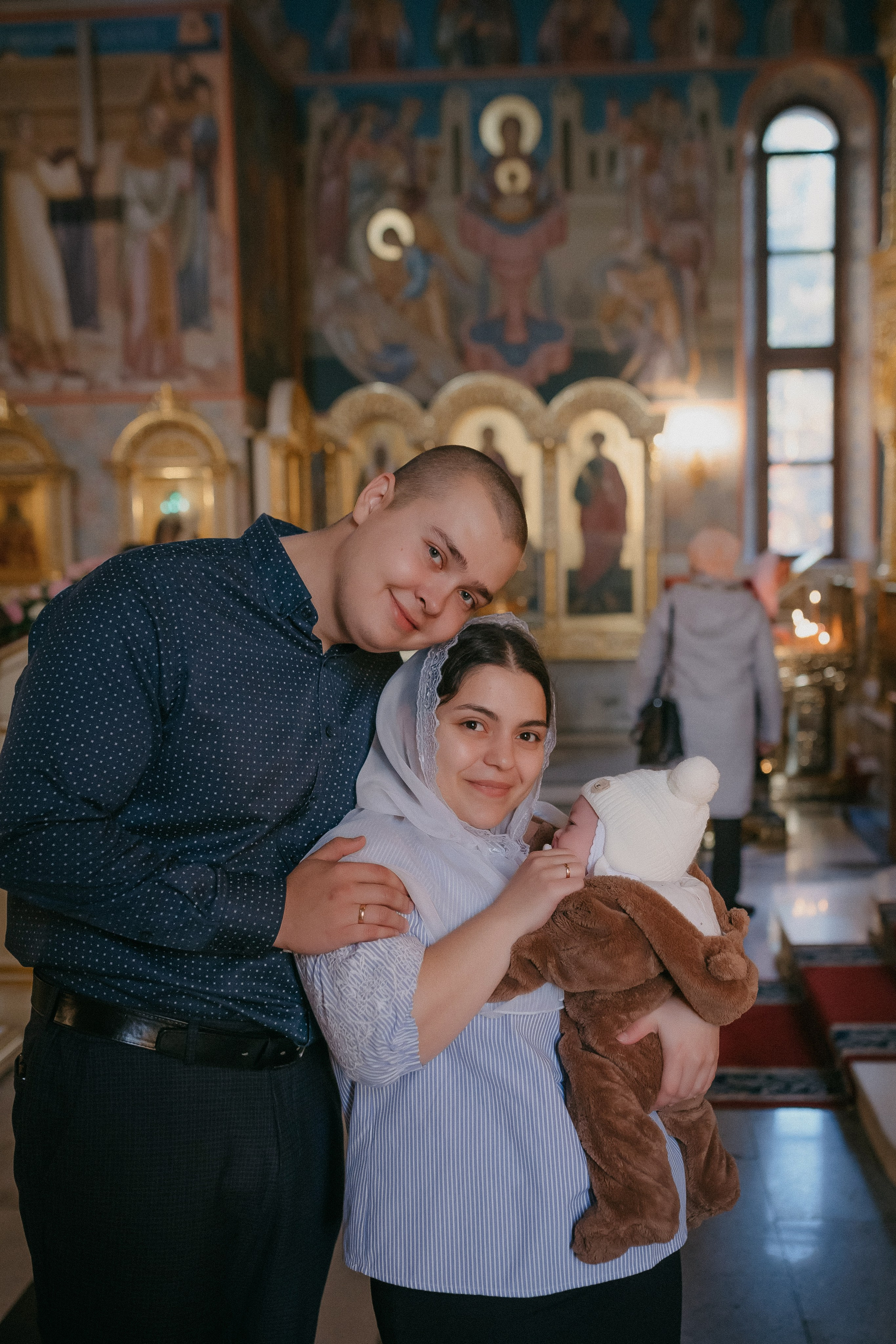 Крещение Софии. Храм Никольский. Семейный фотограф в Сургуте