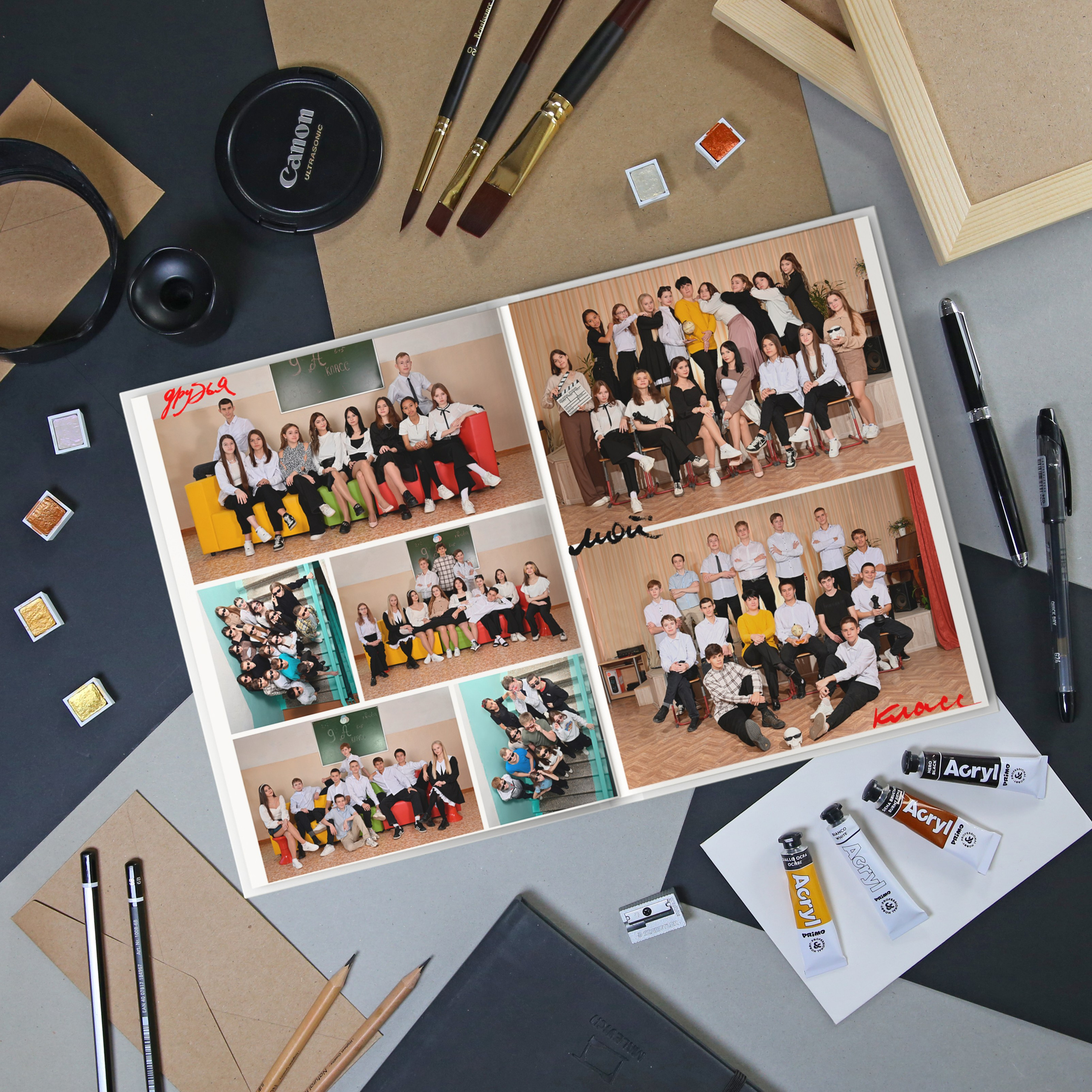 Выпускные альбомы для 9-11 класса. Выпускные альбомы Волгоград. Современные фотокниги с оживающими фотографиями. Фотограф Екатерина Луценко