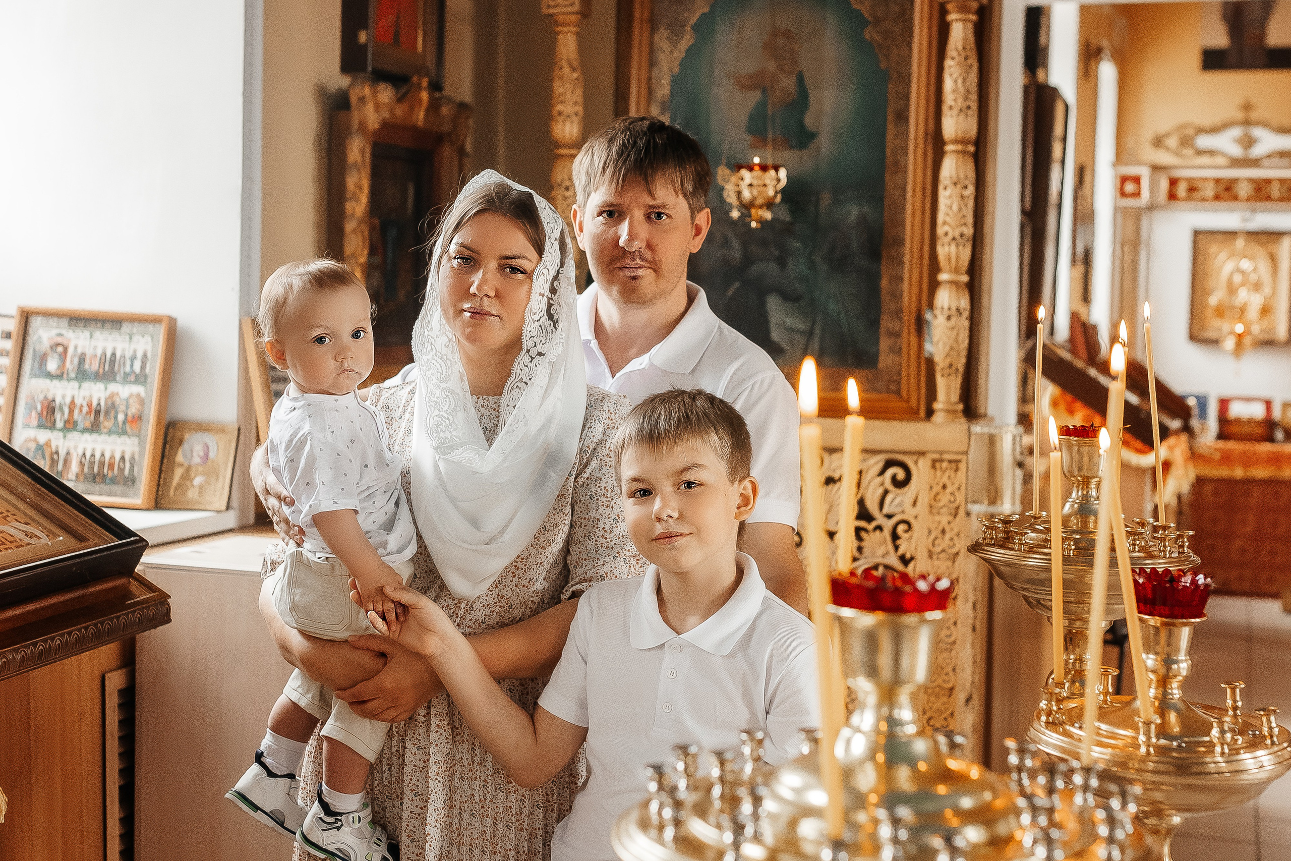 Крещение Даниила. Съемка Таинств Крещения Венчания, детские и семейные съемки в Пензе