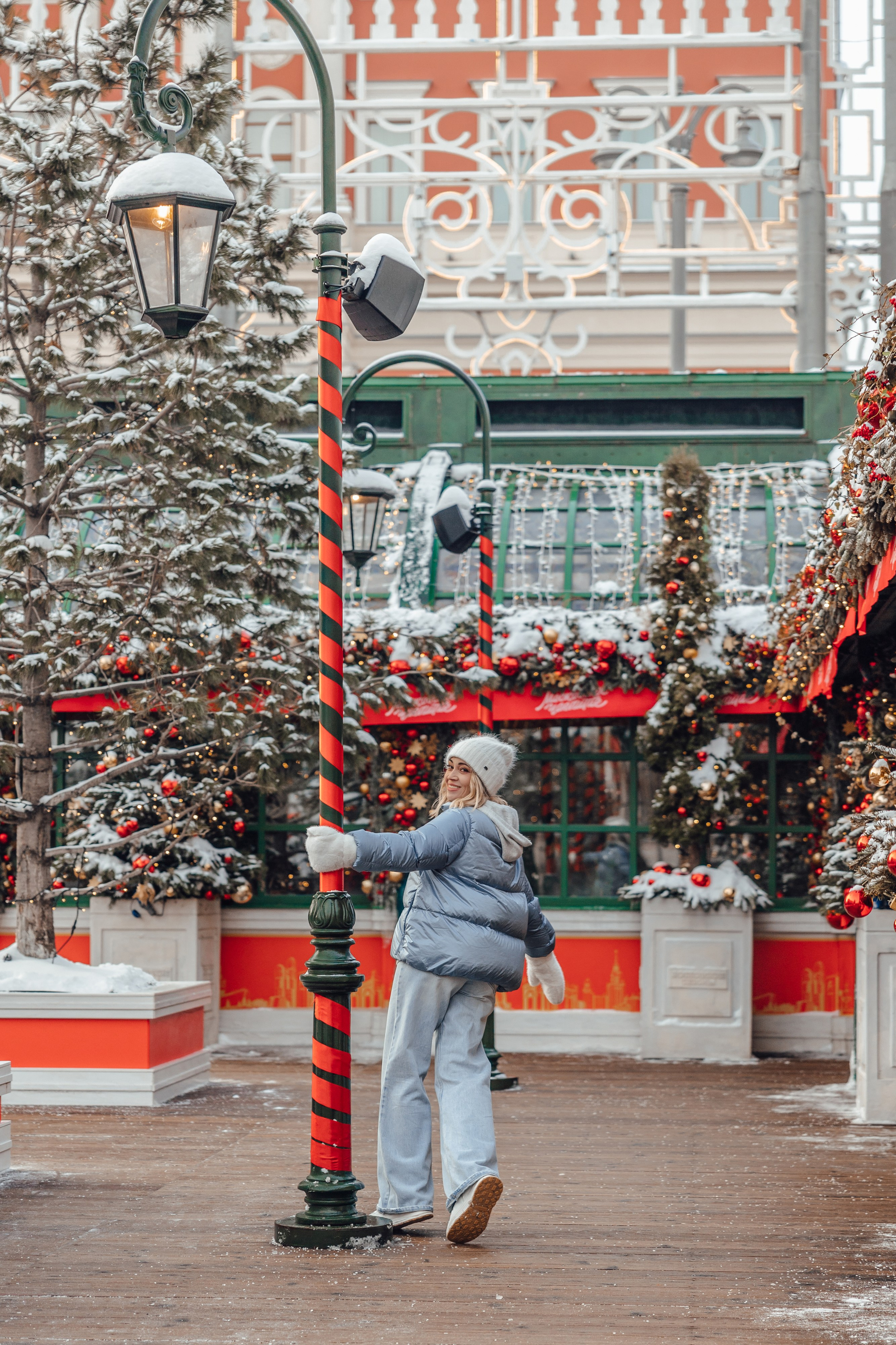 Новогодняя фотосессия на&nbsp;Ярмарке Новогодние сезоны на&nbsp;Тверской площади