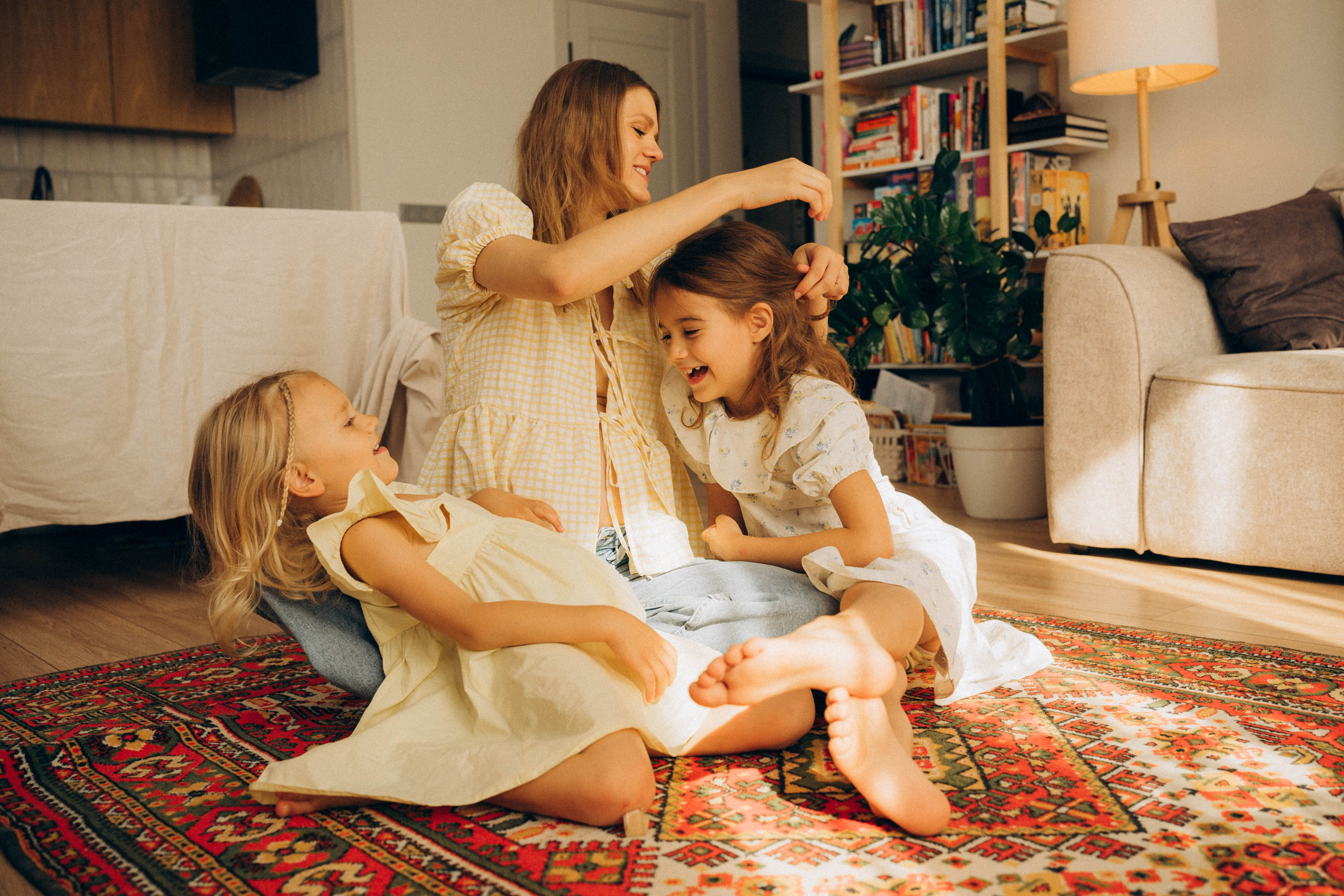 Лера, Антон, Алиса, Моника. Семейный фотограф в Краснодаре