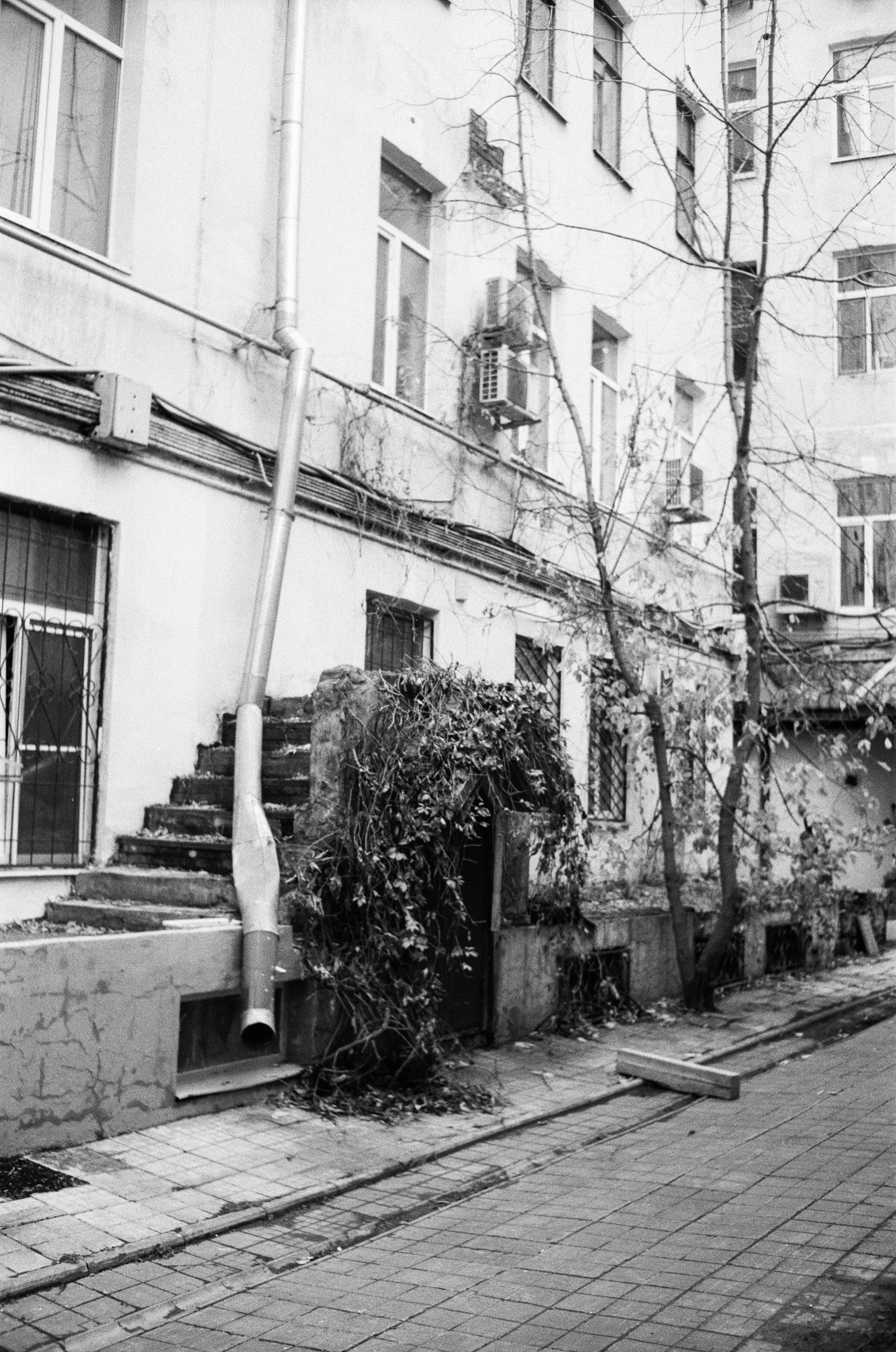 Чистые пруды, Покровка, Потаповский переулок / Ricoh FF-1