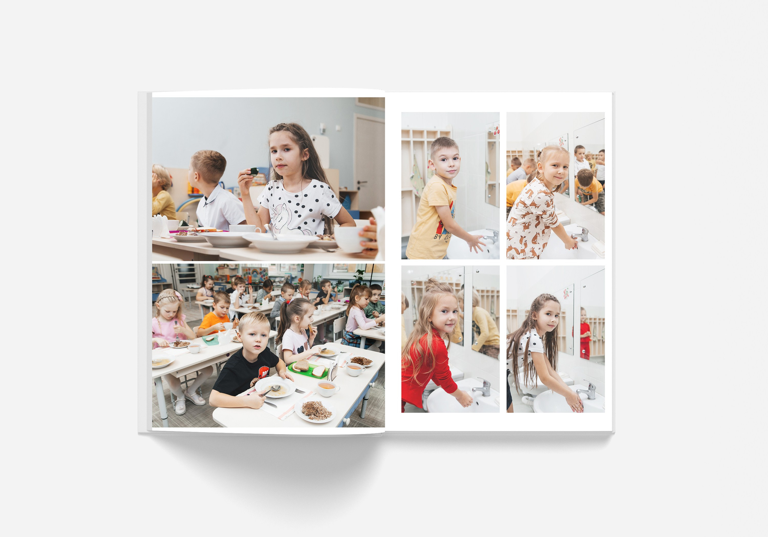 Детский сад Альбом 10 разворотов (20 страниц). Выпускные альбомы. Зубкова Яна