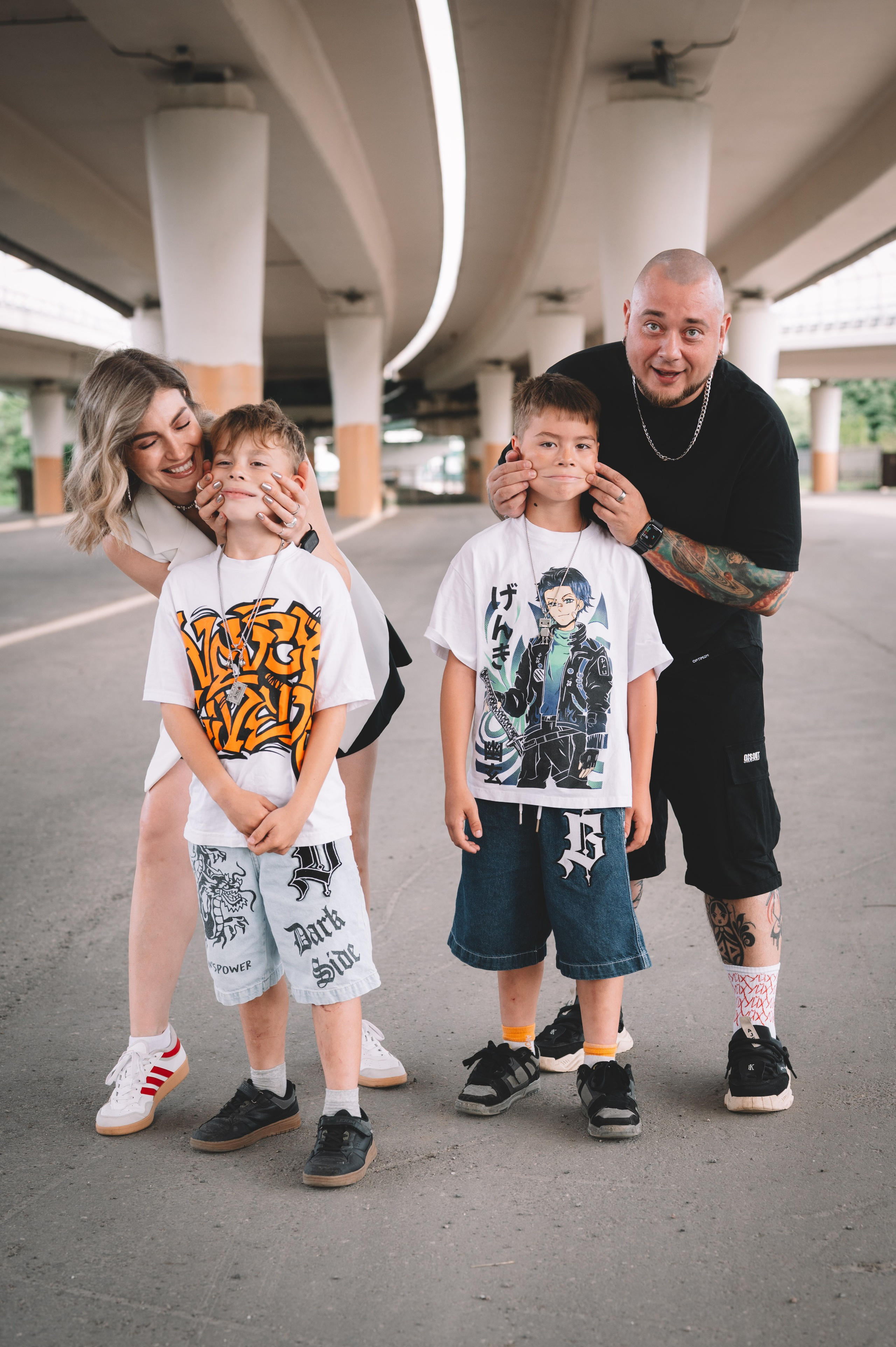 Сережа, Таня, Тимофей и Максим. Фотограф Анна Темнова. Пенза