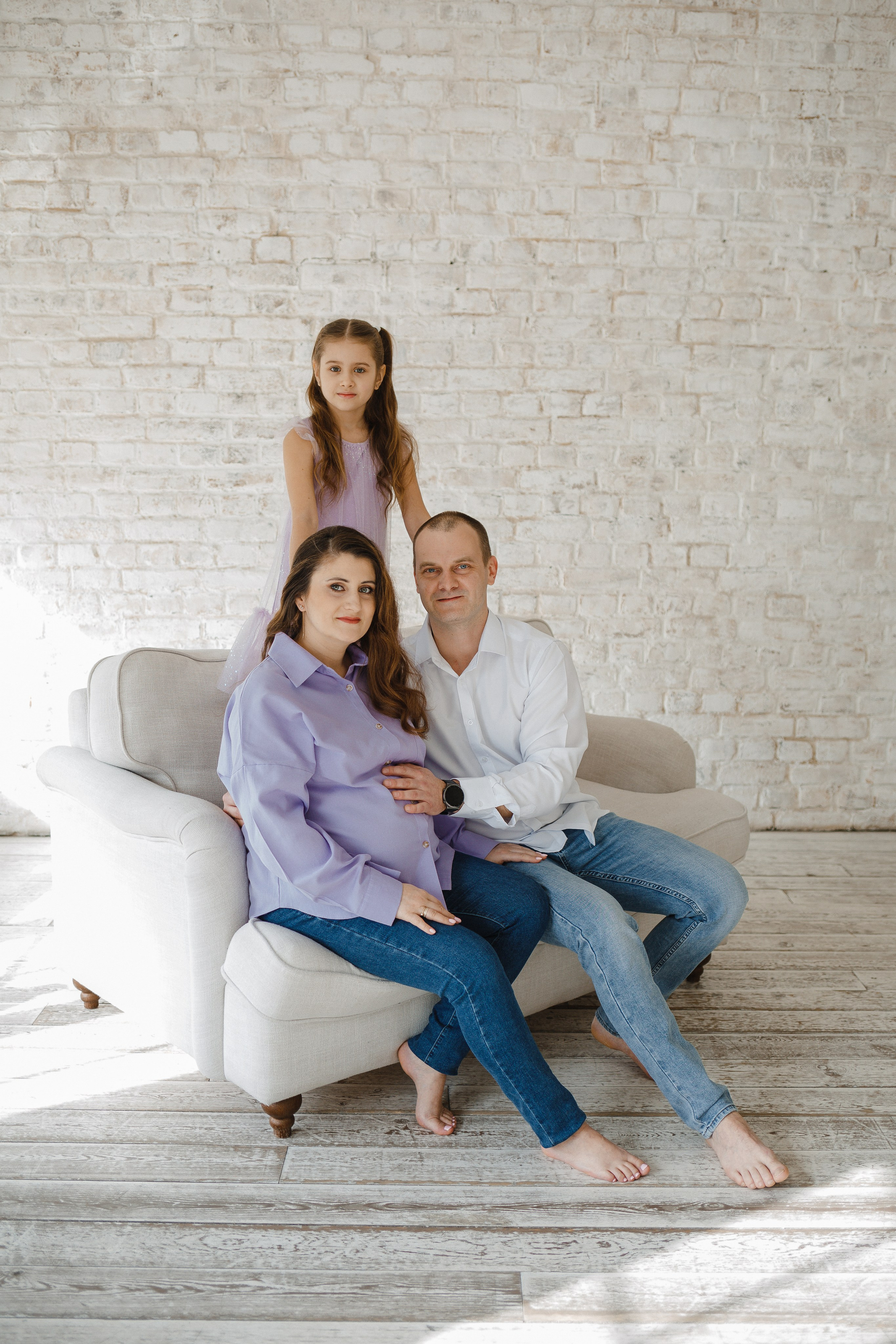 Александр, Екатерина и Василиса. Семейный фотограф Николаева Ольга