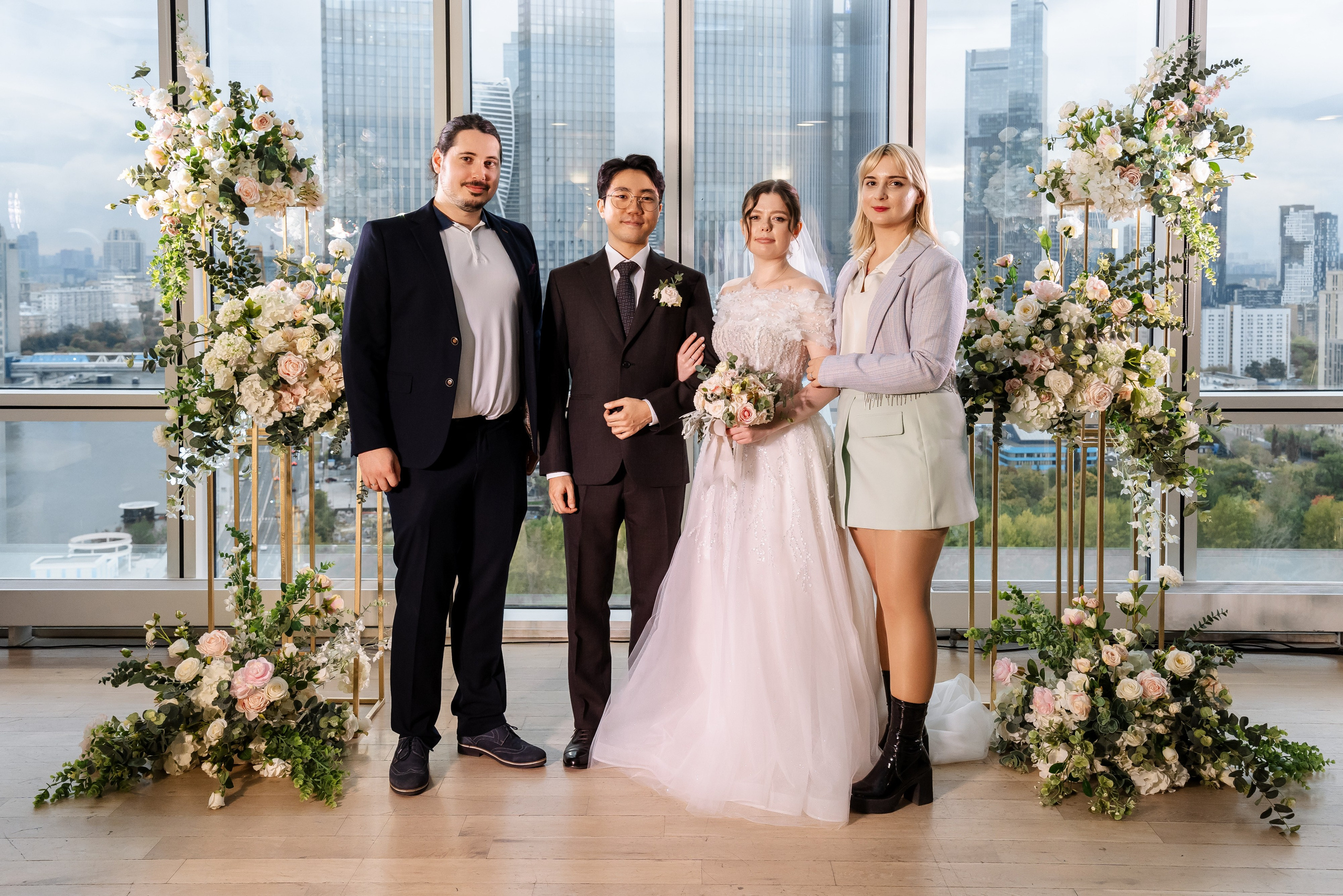 Свадьба Ёнсу и Наталии. Свадебный фотограф в Москве Яна Деньгина