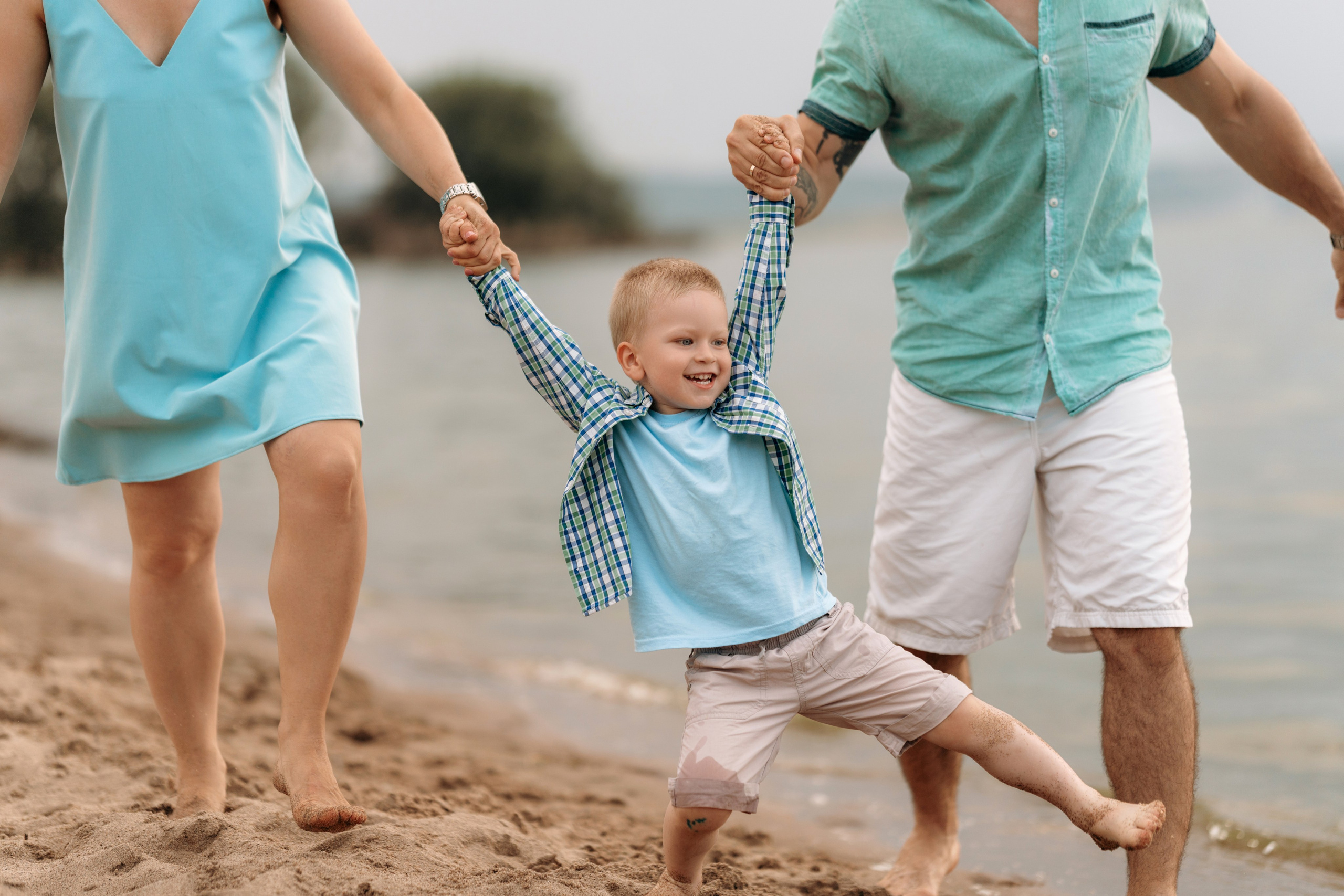 Семья на природе. Семейный и свадебный фотограф в Ульяновске Арина Авдеева