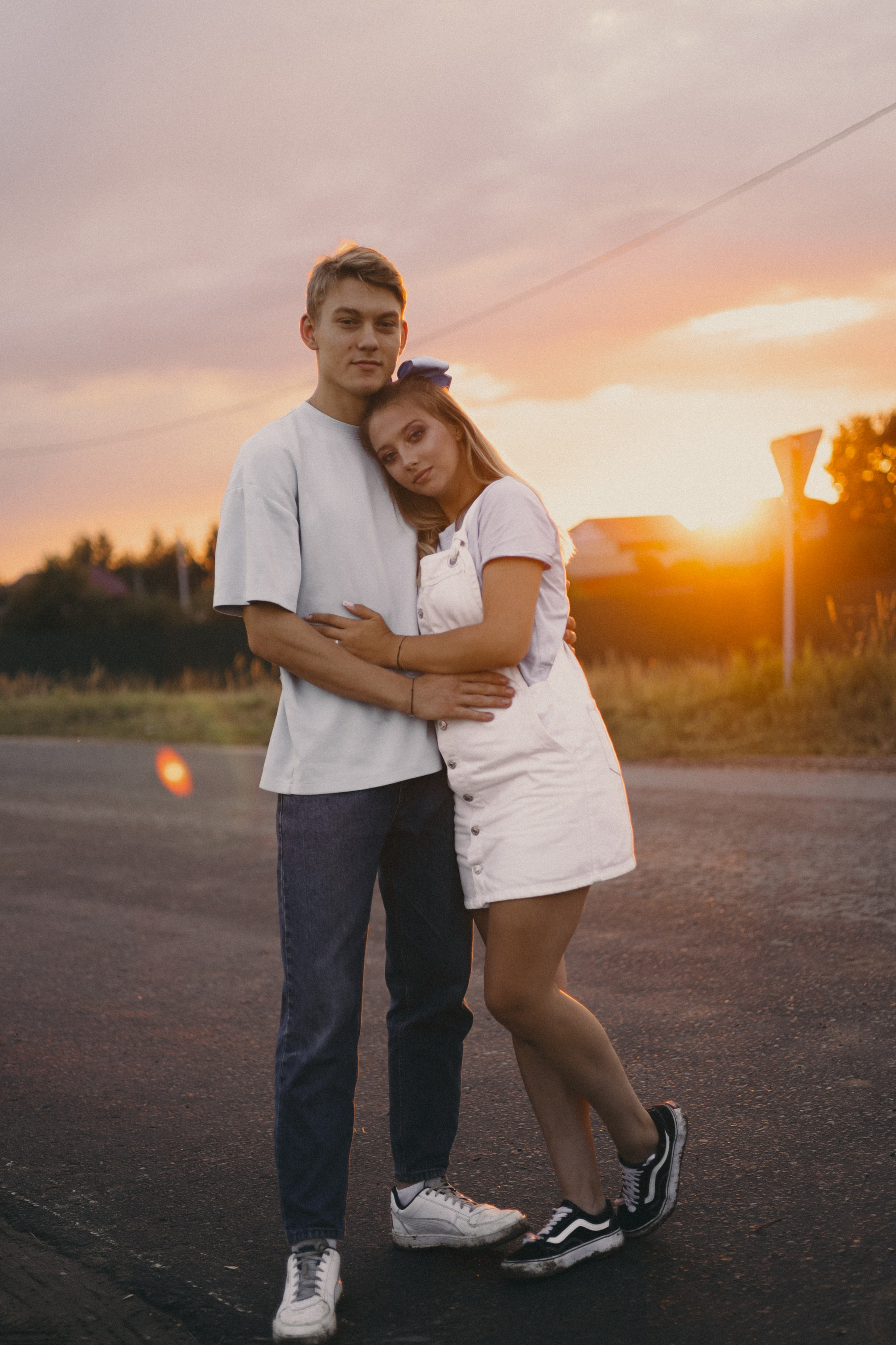 Михаил и Валерия | Подсолнухи. Фотограф Мария Лаенко