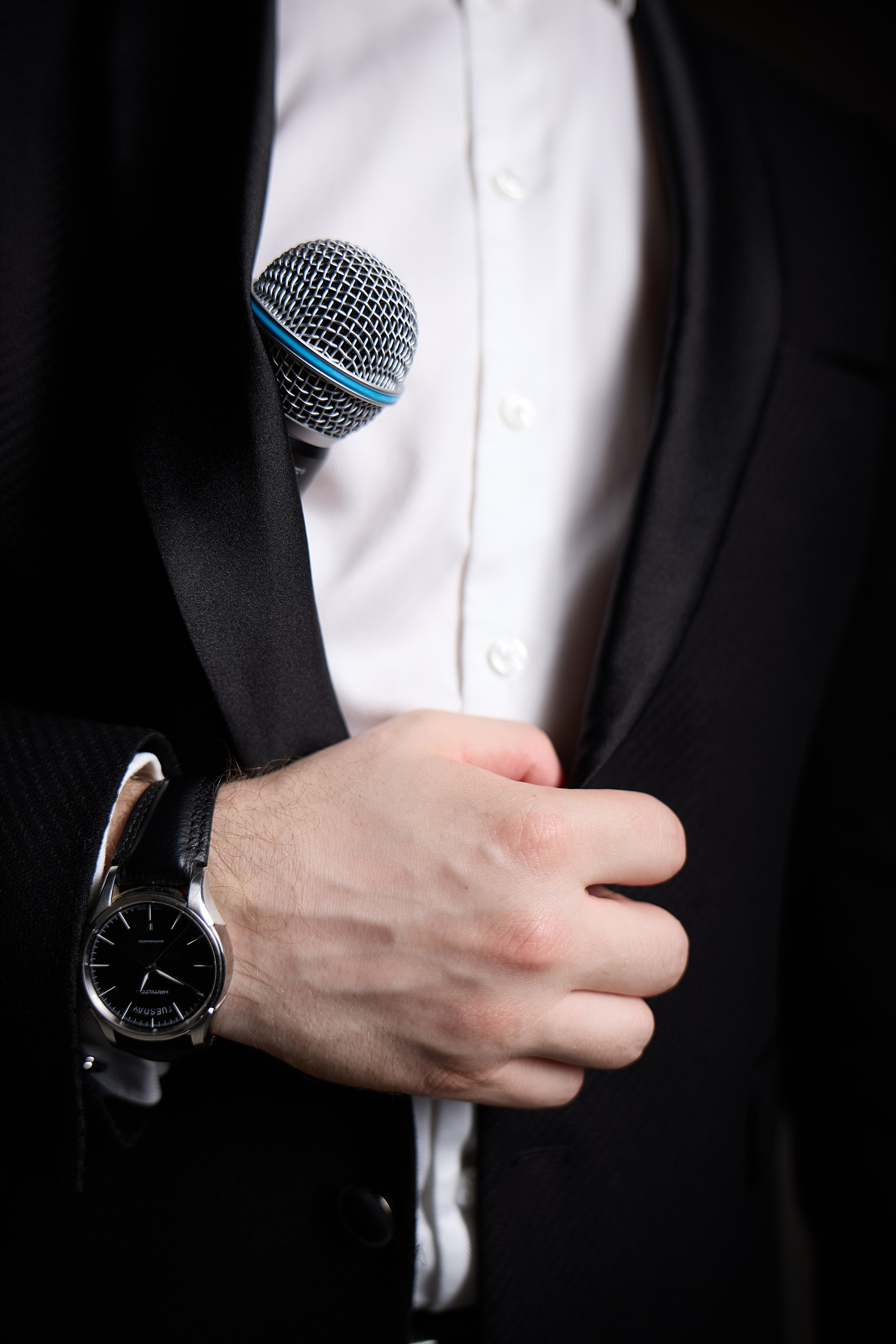 Контент-съёмка для ведущего мероприятий Дениса Егорова