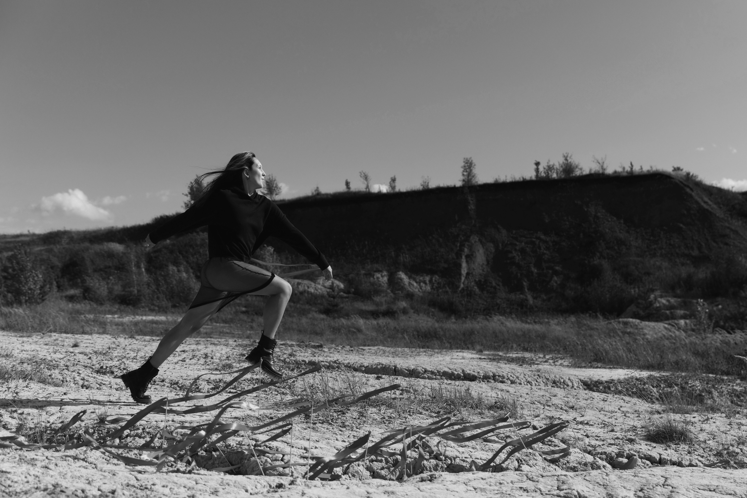 Александра «Red ribbons». Фотограф Мария Щеголькова. Чувственный женский портрет