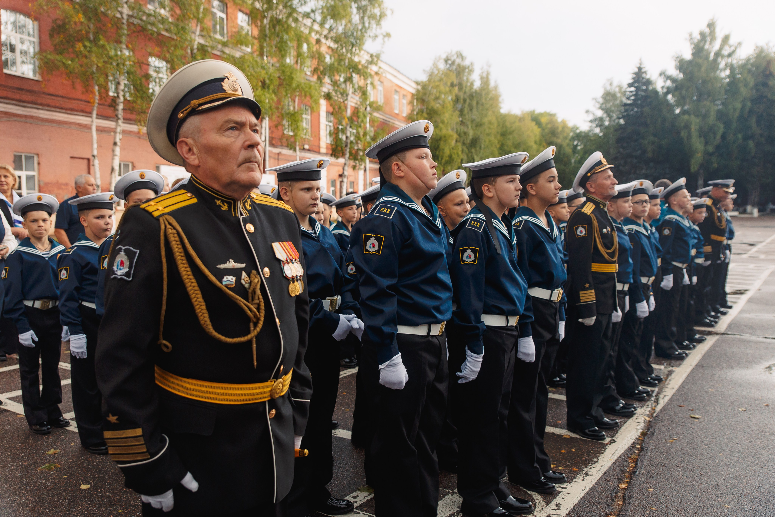 Кадетский корпус. Линейка. Фотограф в Кронштадте и Санкт-Петербурге Анастасия Коваленко