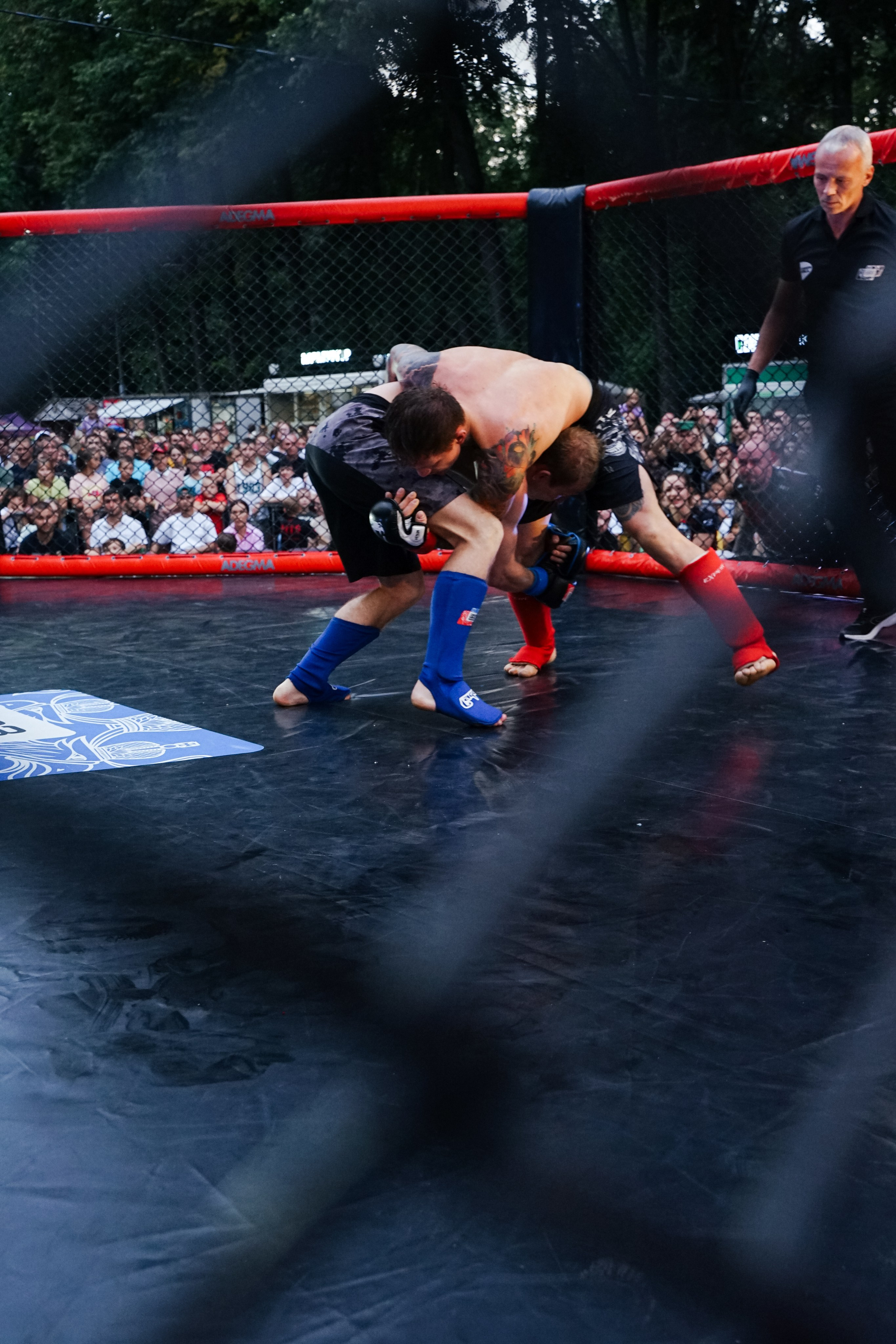 Вечер боев в ЦПКиО. Фотограф Надежда Погребняк | Рязань | Москва