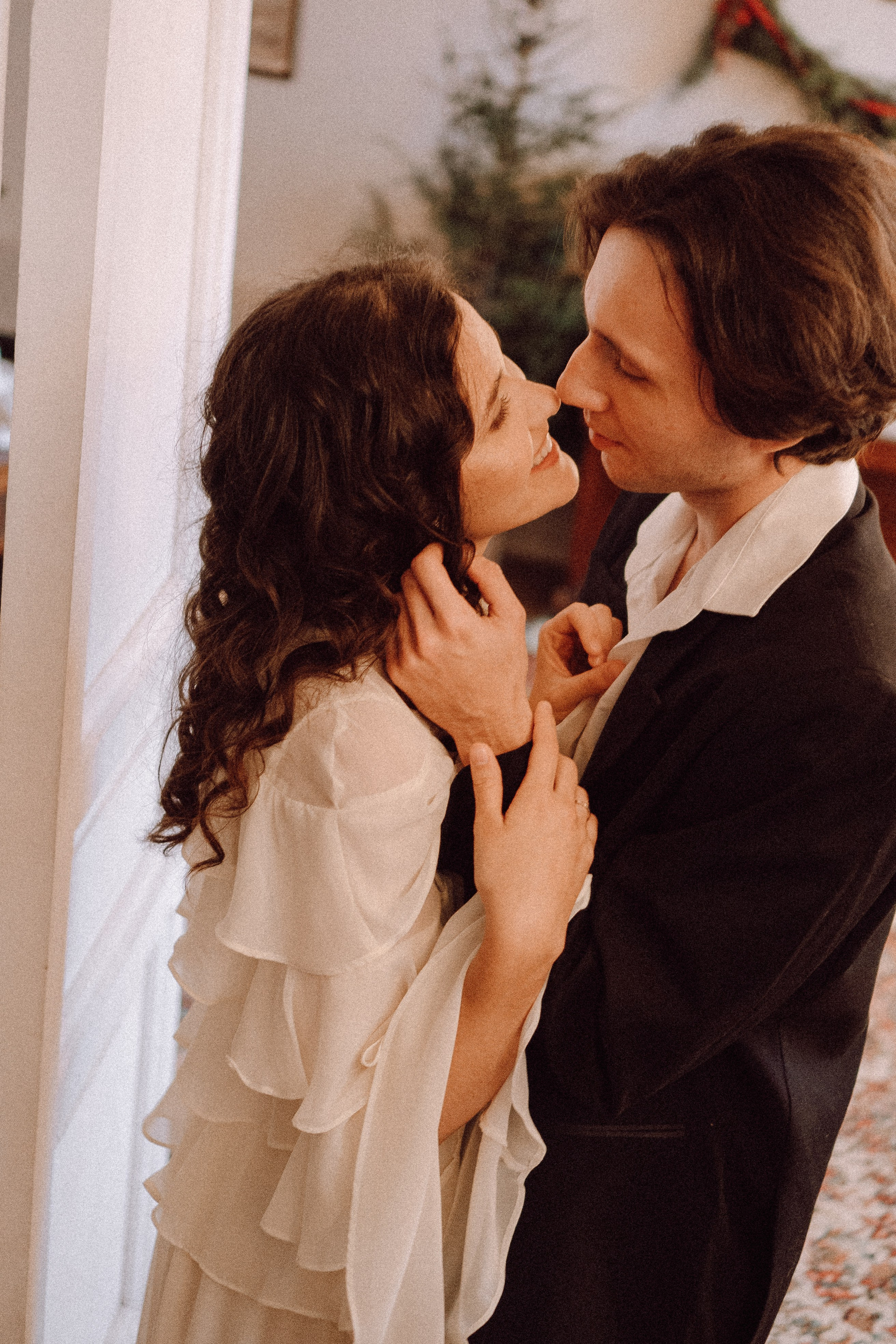 УТРО ЖЕНИХА И НЕВЕСТЫ В ФОТОСТУДИИ И ОСНОВНАЯ ФОТОСЕСИСИЯ ЗИМОЙ. Профессиональный фотограф, Санкт-Петербург — Виктория Богомолова