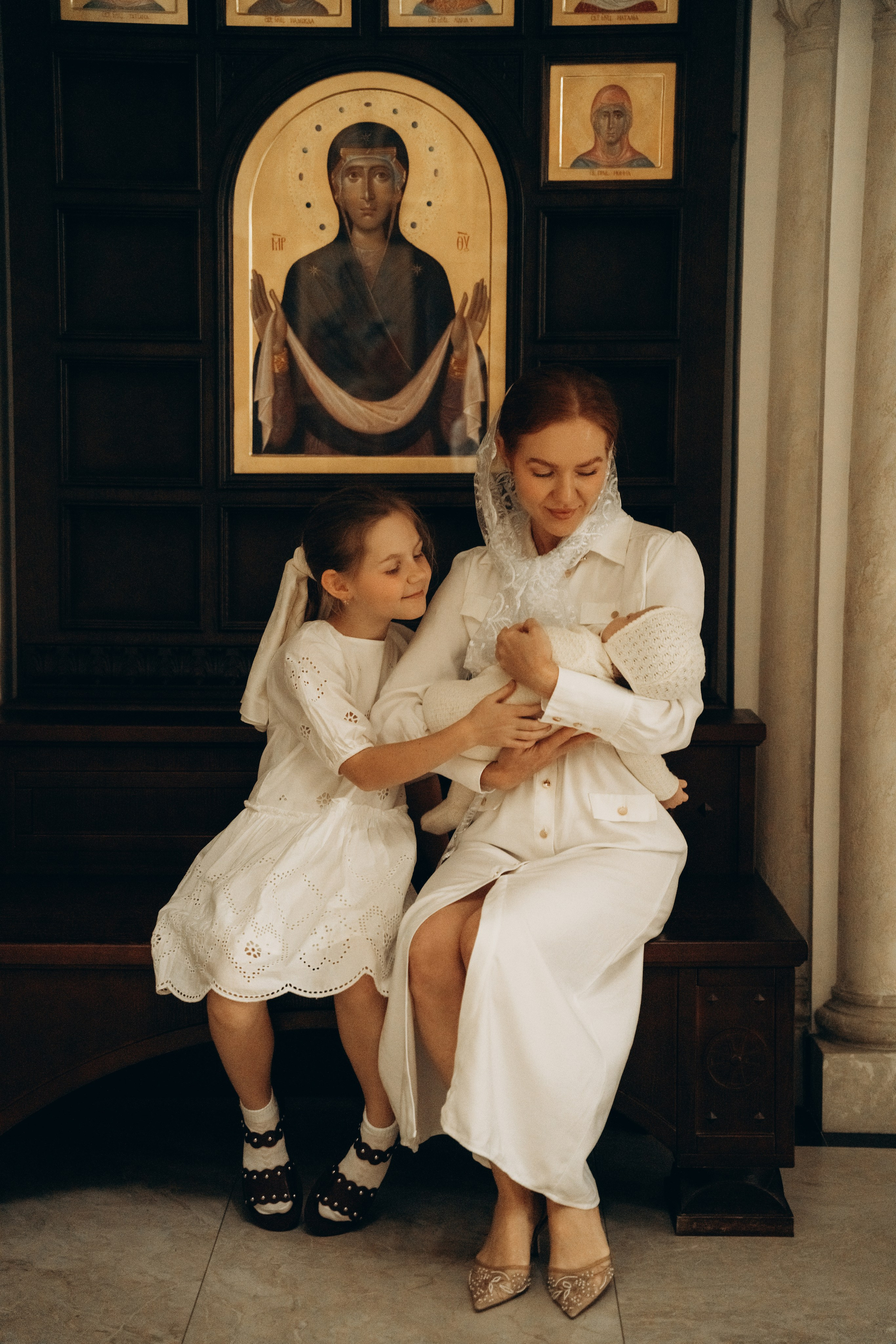 Крещение Настеньки и Максимки. Фотограф Мария Миллс | Минск