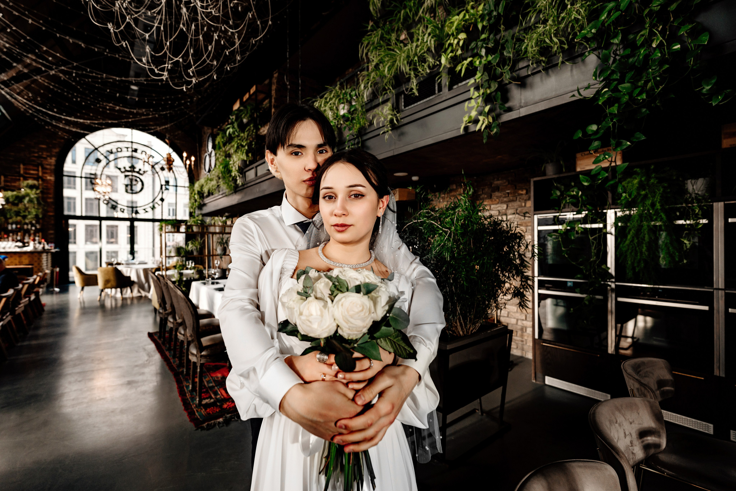 Свадебная красивая фотосессия