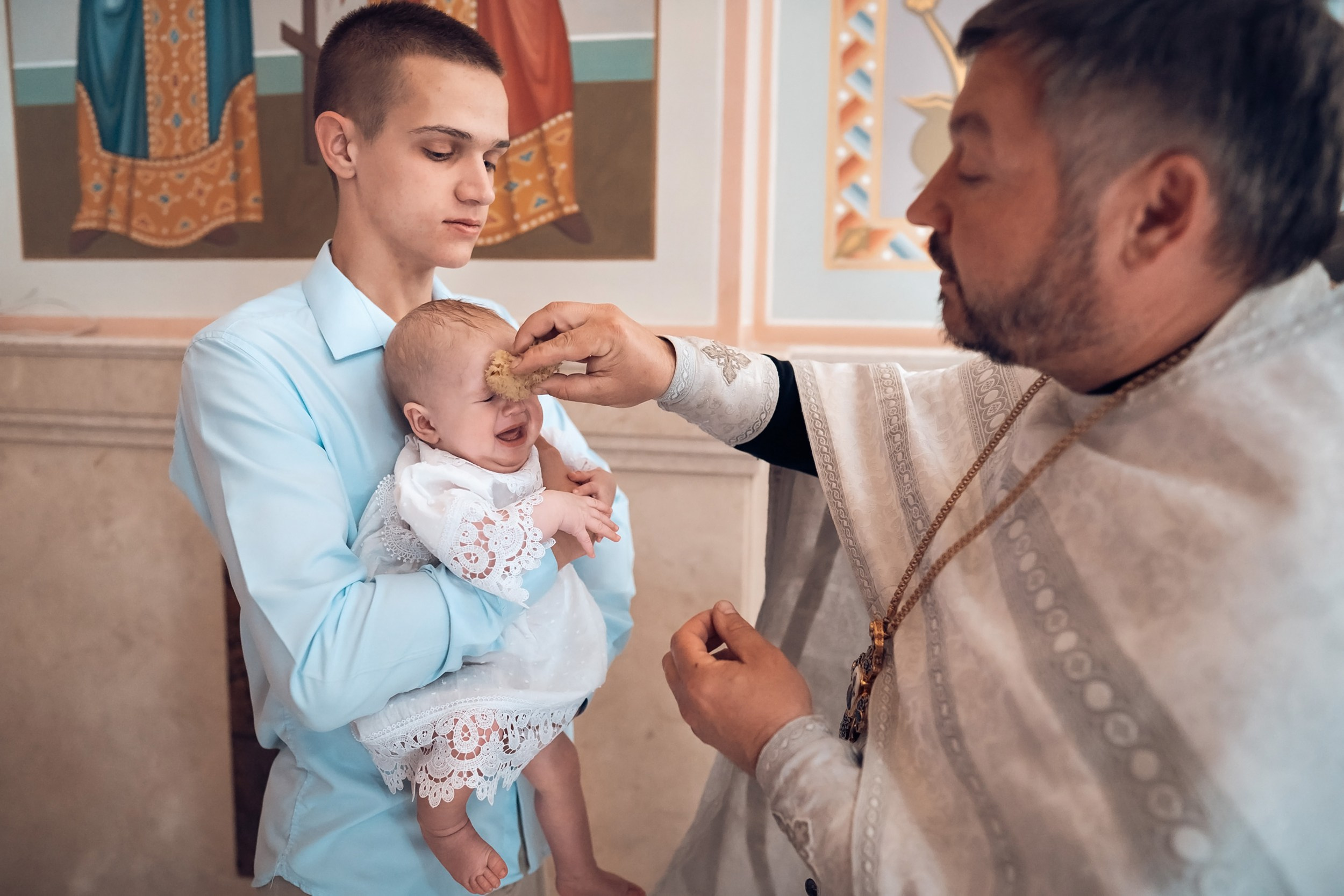 Крещение в Александро-Невском соборе Симферополь. Церковный фотограф Севастополь