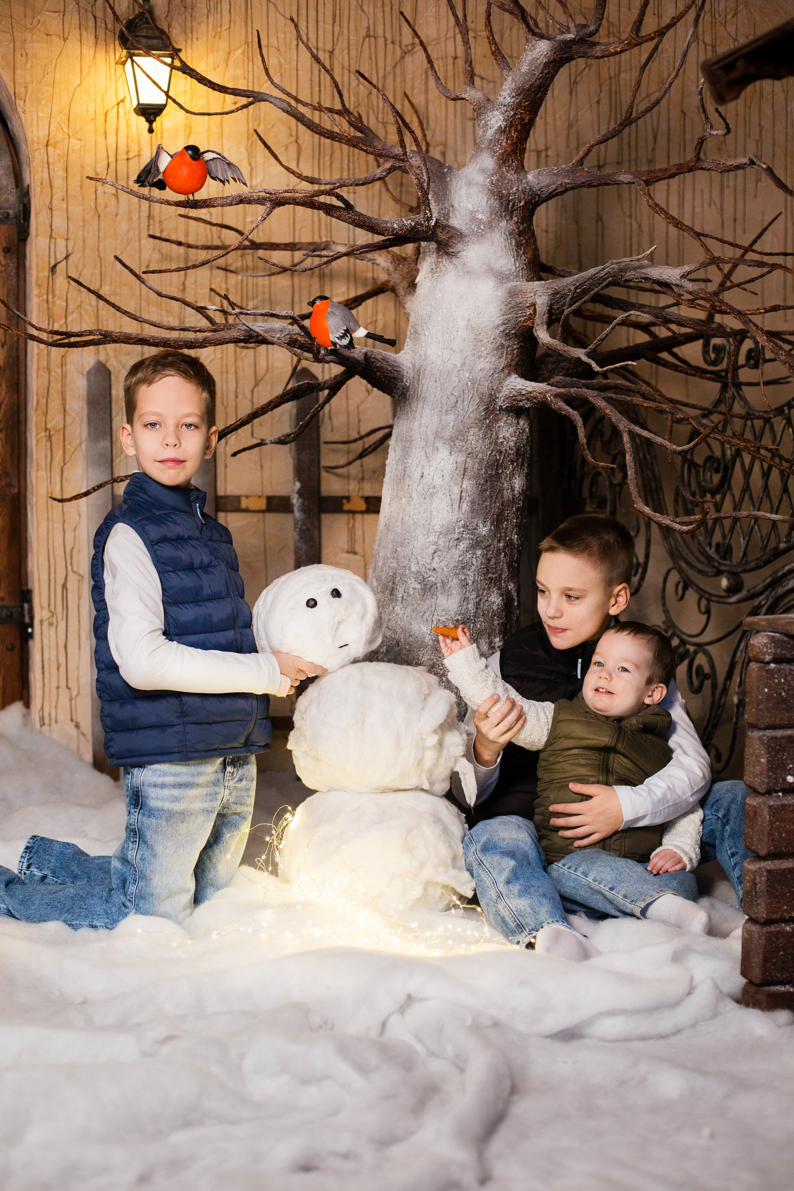 Фотостудия «Эль», Зимний дворик. Свадебный семейный и детский фотограф в Краснодаре Карина Федоровская
