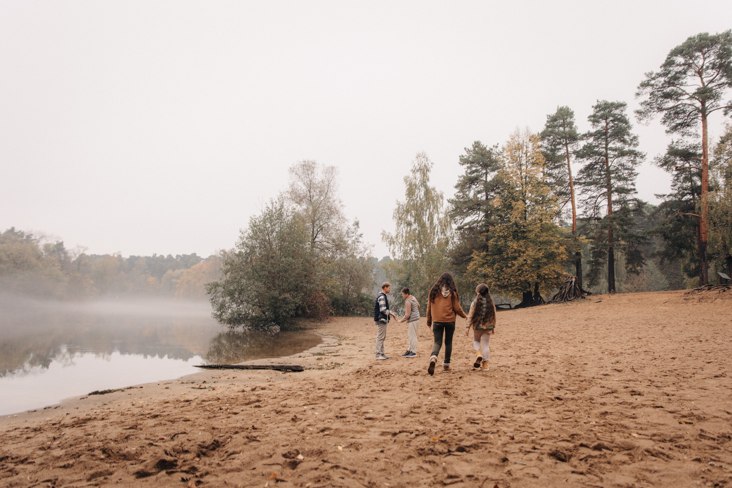 Алина, Саша, Андрей и Полина. Семейный фотограф В Москве Александра Дейкун