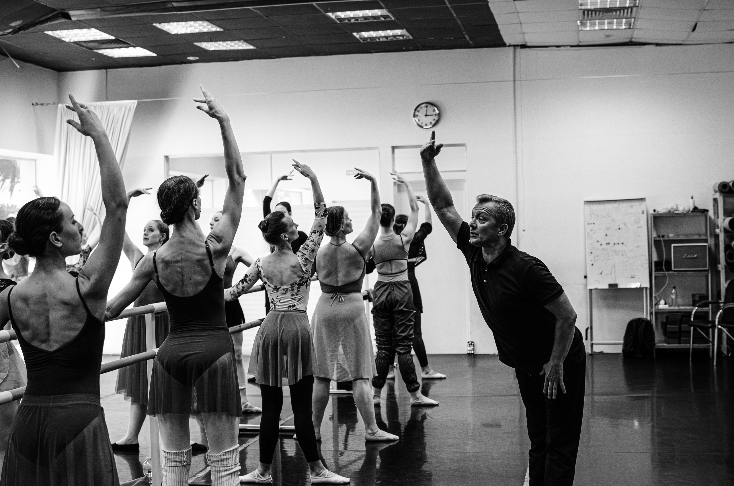 МК Романа Михалёва по классическому танцу. Портретный и репортажный фотограф в Санкт-Петербурге Варвара Жукова