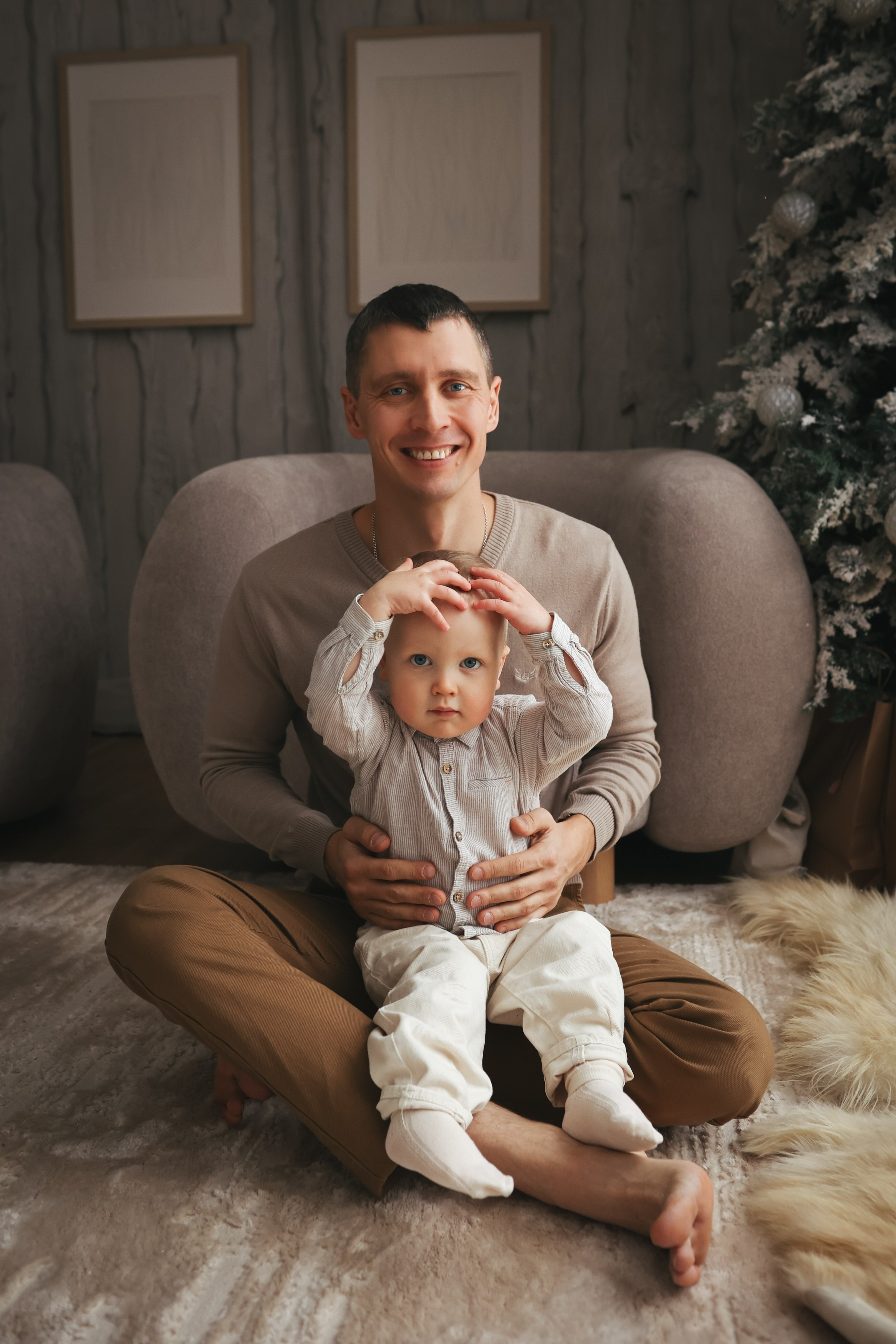 Новый год новогодняя фотосессия семейная фотосесиия. Фотограф Владимир Москва