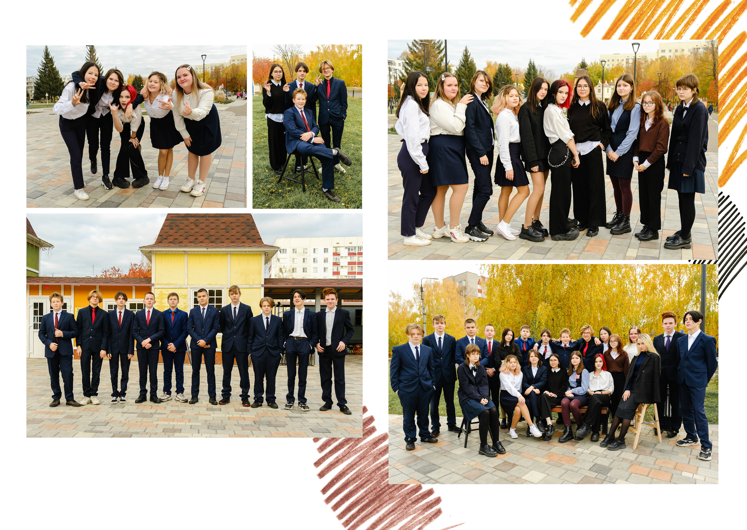 Старшие классы. Выпускные альбомы для школ и детских садов от Татьяны Майоровой