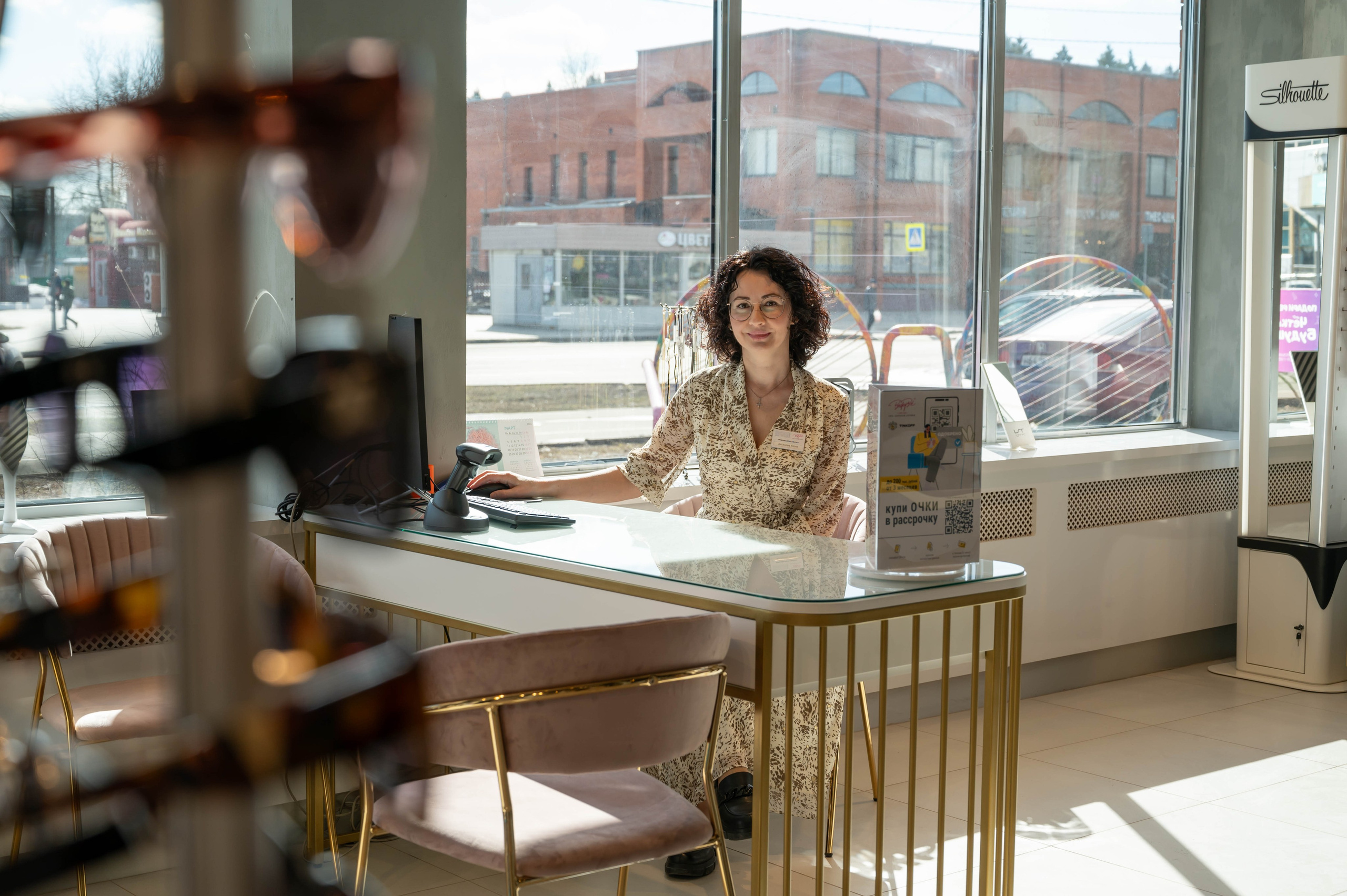 Съёмка открытия оптики