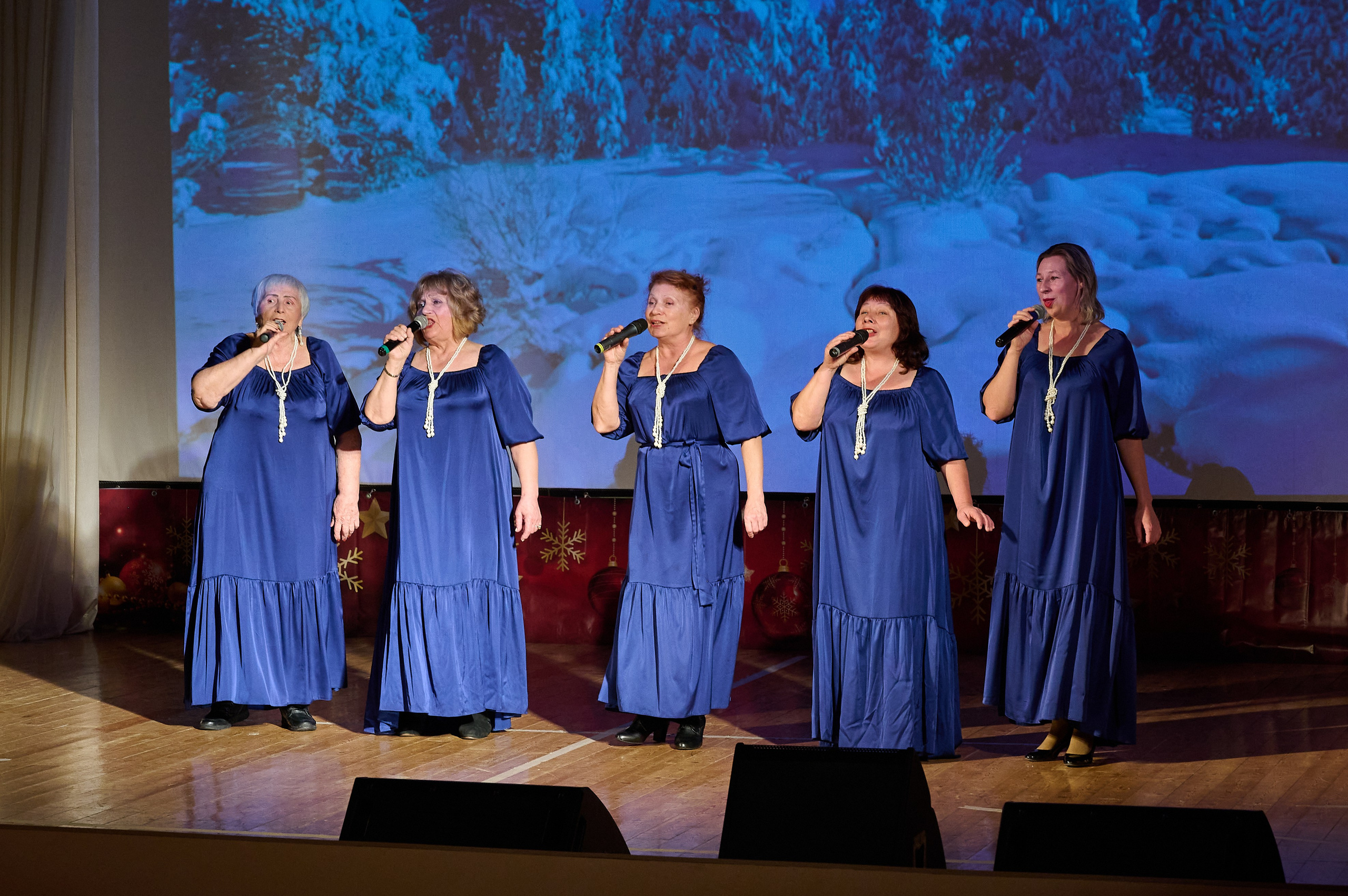 Новогодний концерт. Жизнь курорта Кабардинка в фотографиях