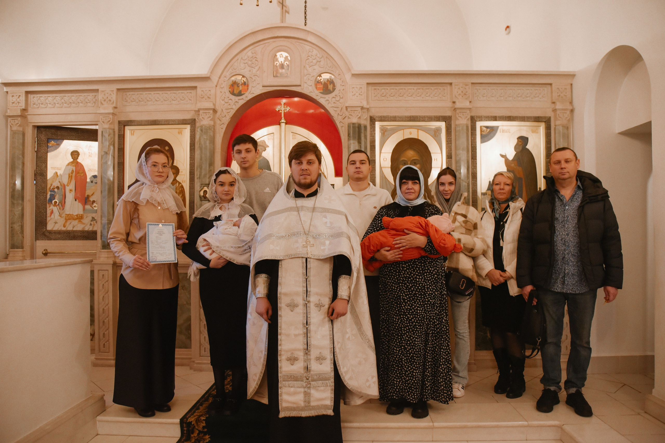 Крещение Мирона. Фотограф Лола Волна, город Москва