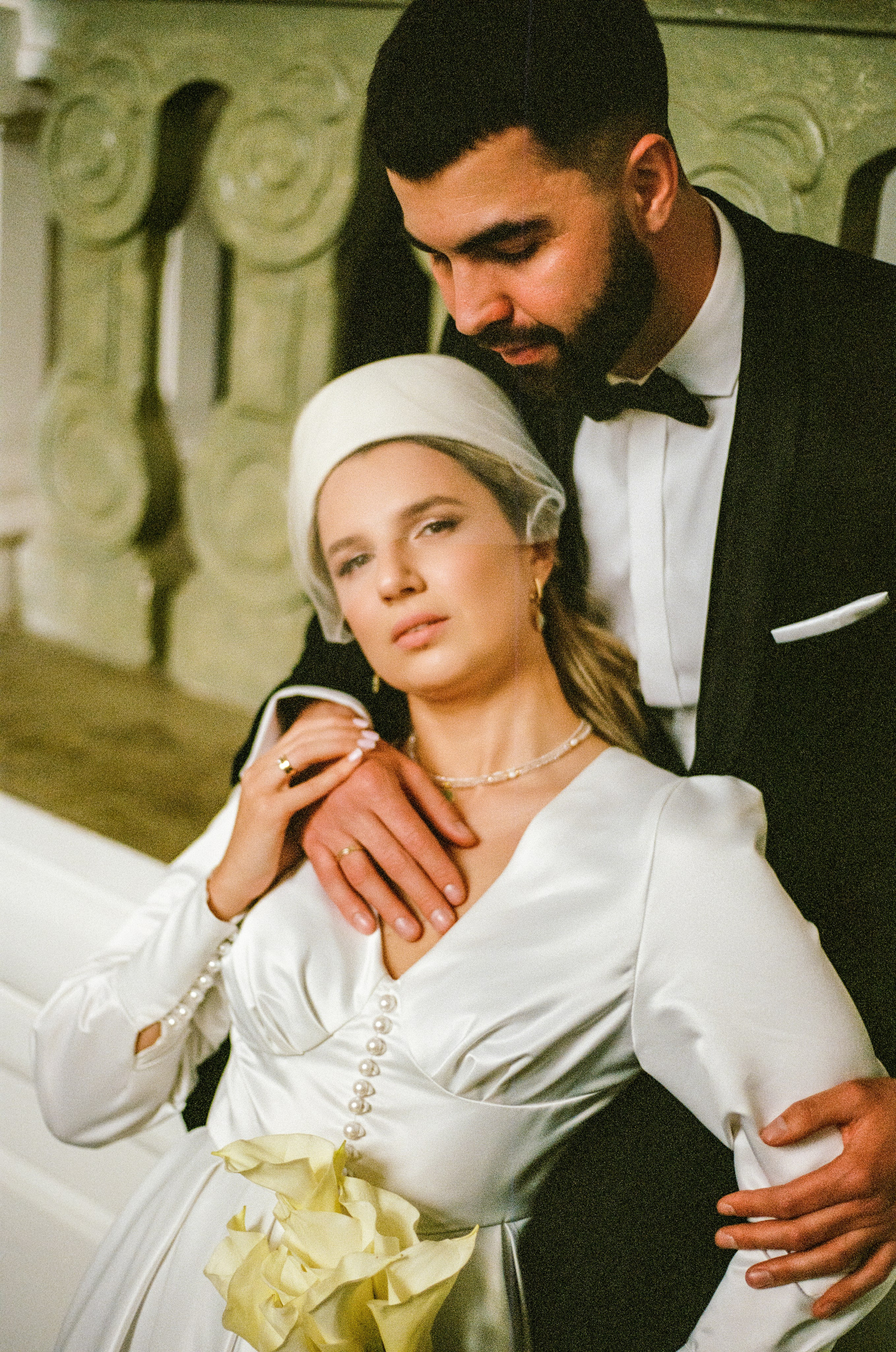 Vintage. Сентиментальная свадебная фотография