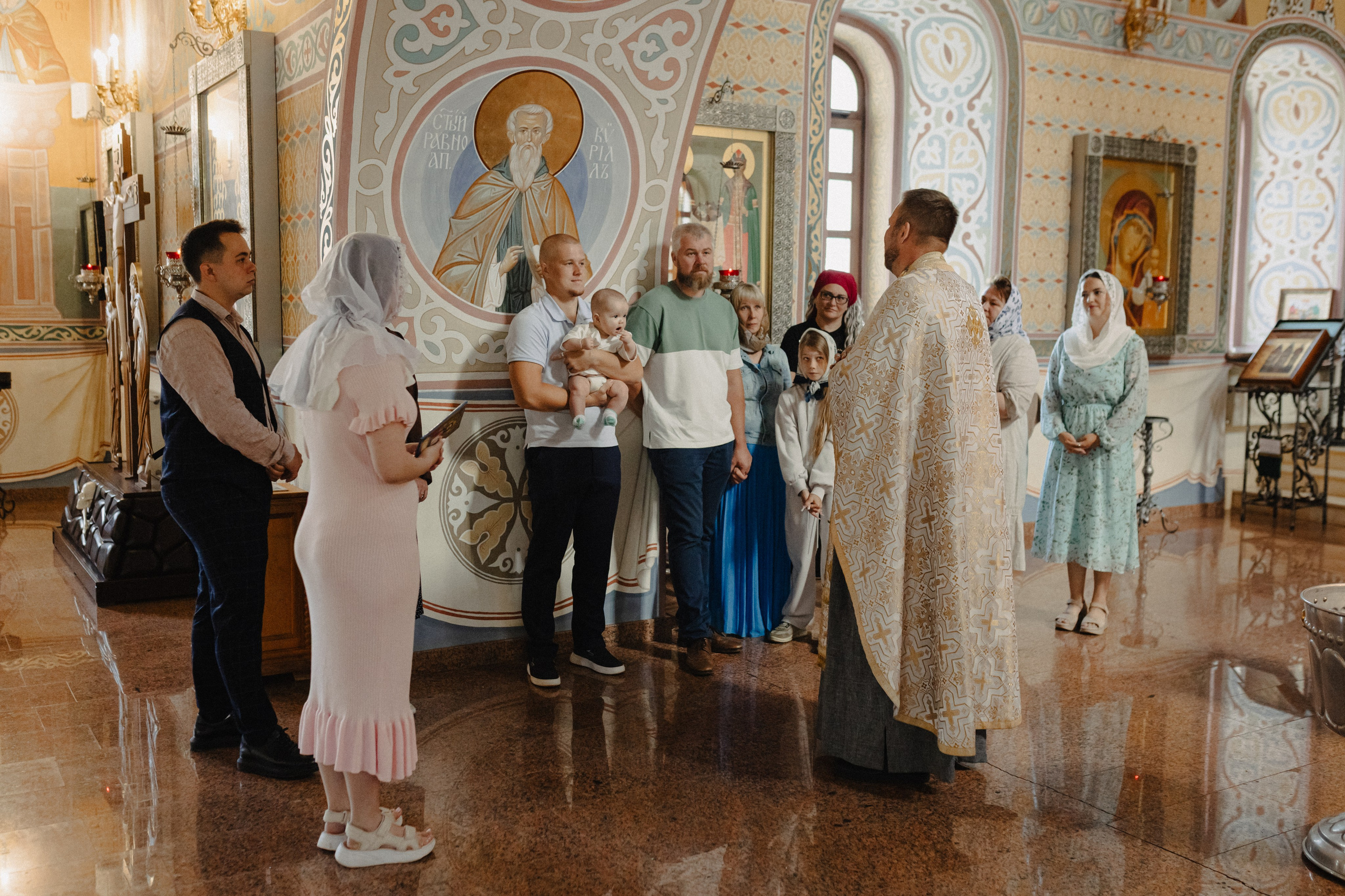 Крещение Арсения. Свадебный и семейный фотограф Женя Добрянская в Нижнем Новгороде