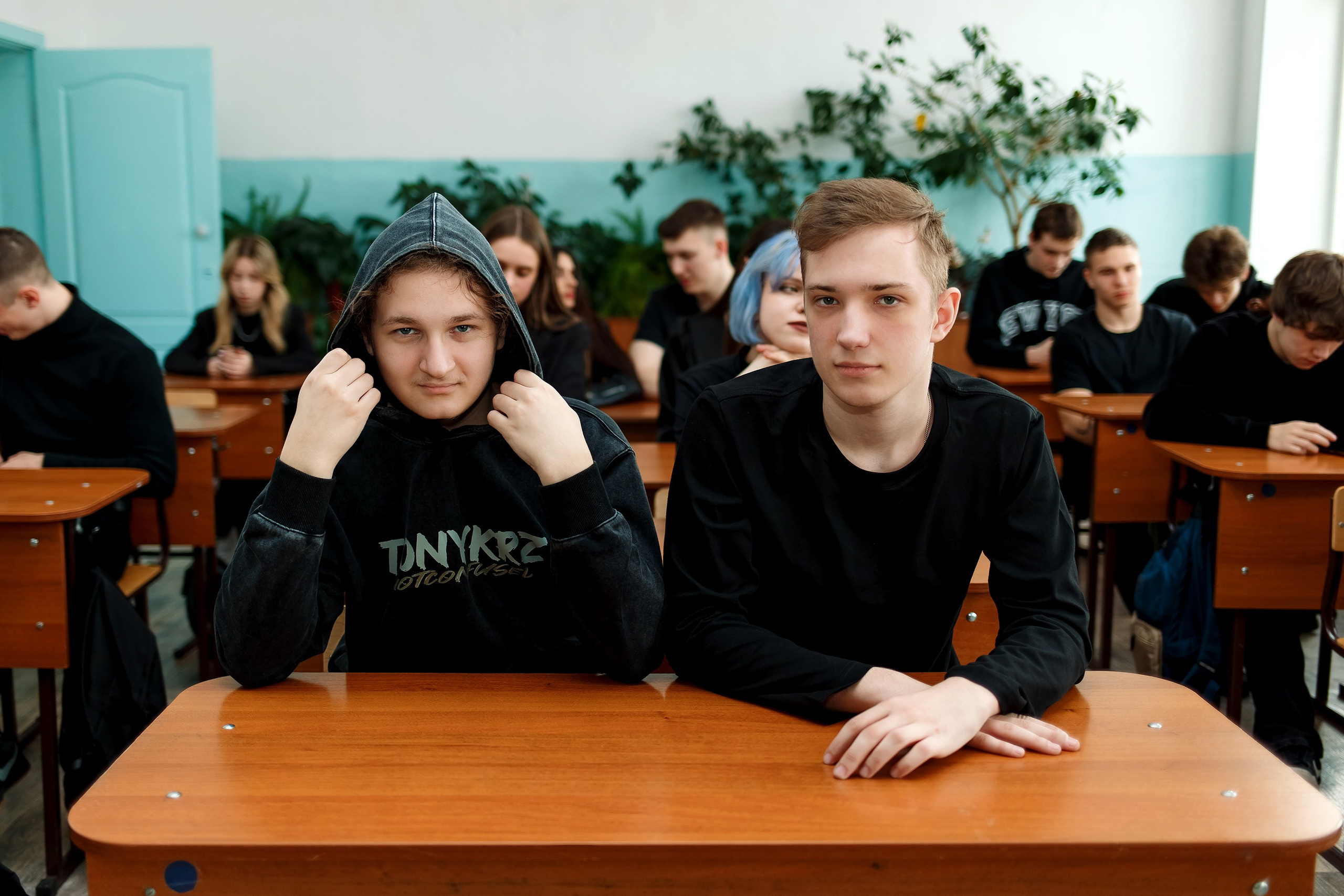 11 класс съемка в школе. Фотограф Любовь Корниенко, Примоский край