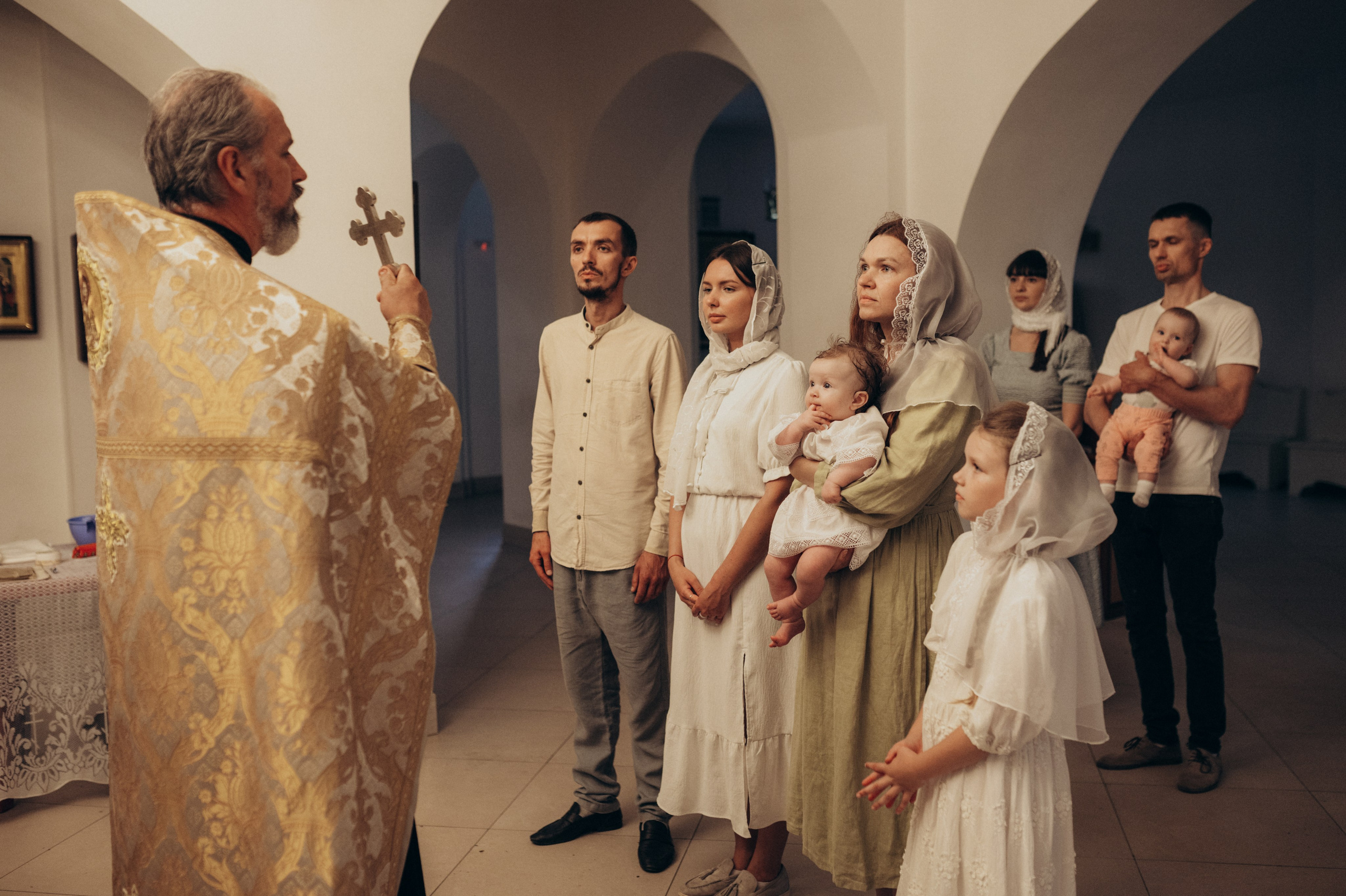 Крещение Машеньки. Семейный фотограф МОСКВА/Королёв