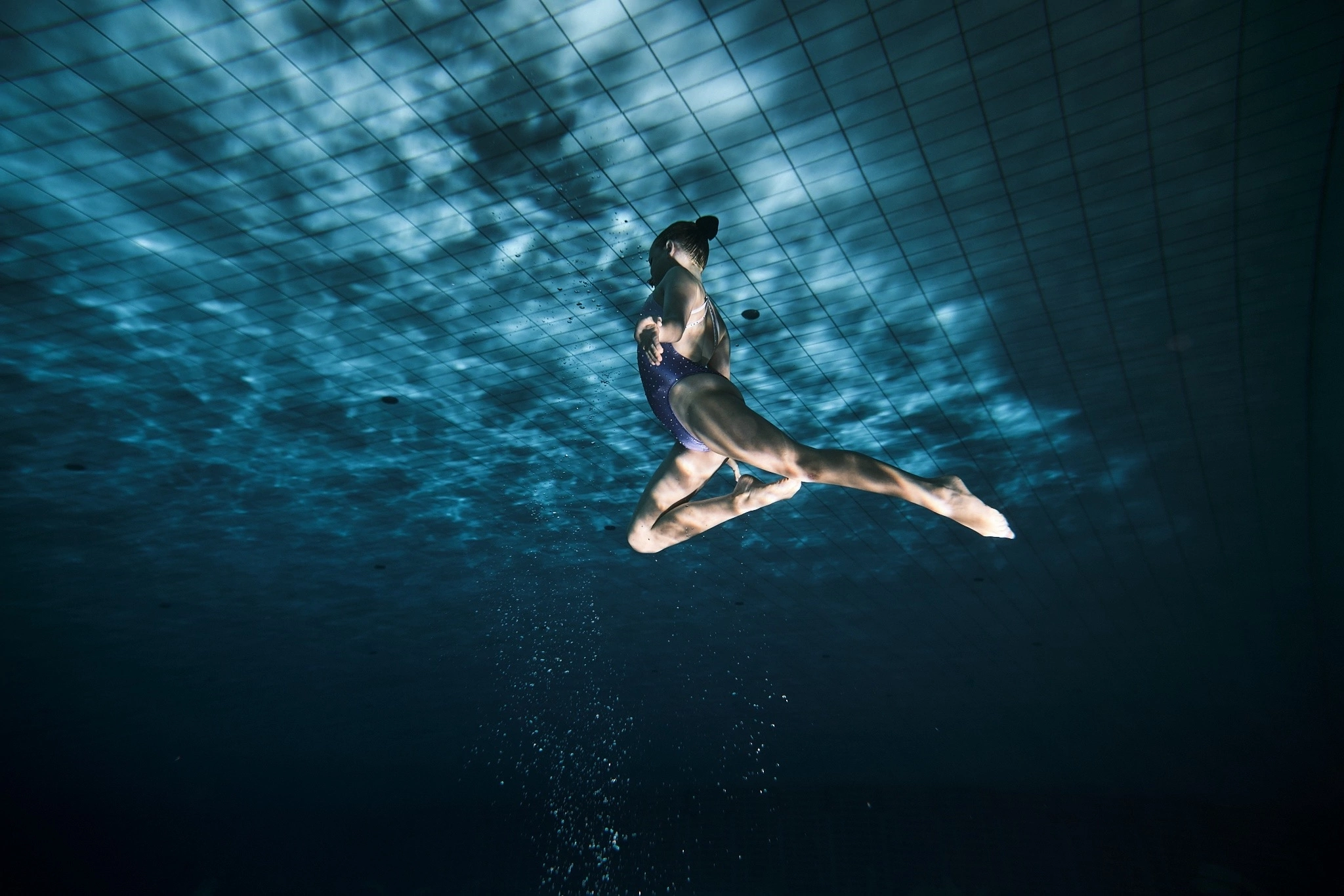 Подводная Фотосессия для команды синхронного плавания. Профессиональный фотограф в Москве — Максим Дьяконов