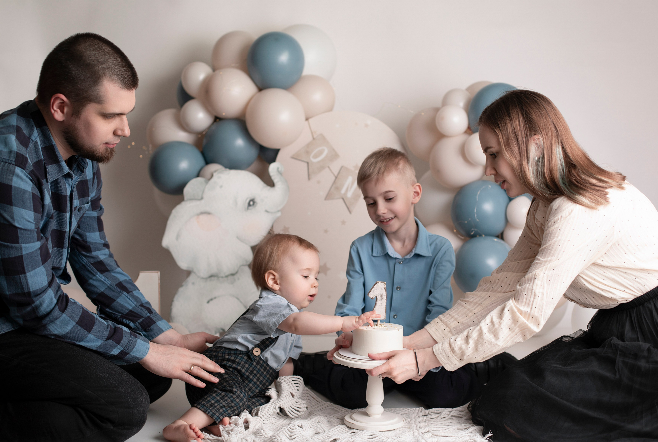 Годовасие. Фотограф новорожденных в Нижнем Новгороде Белякова Оксана