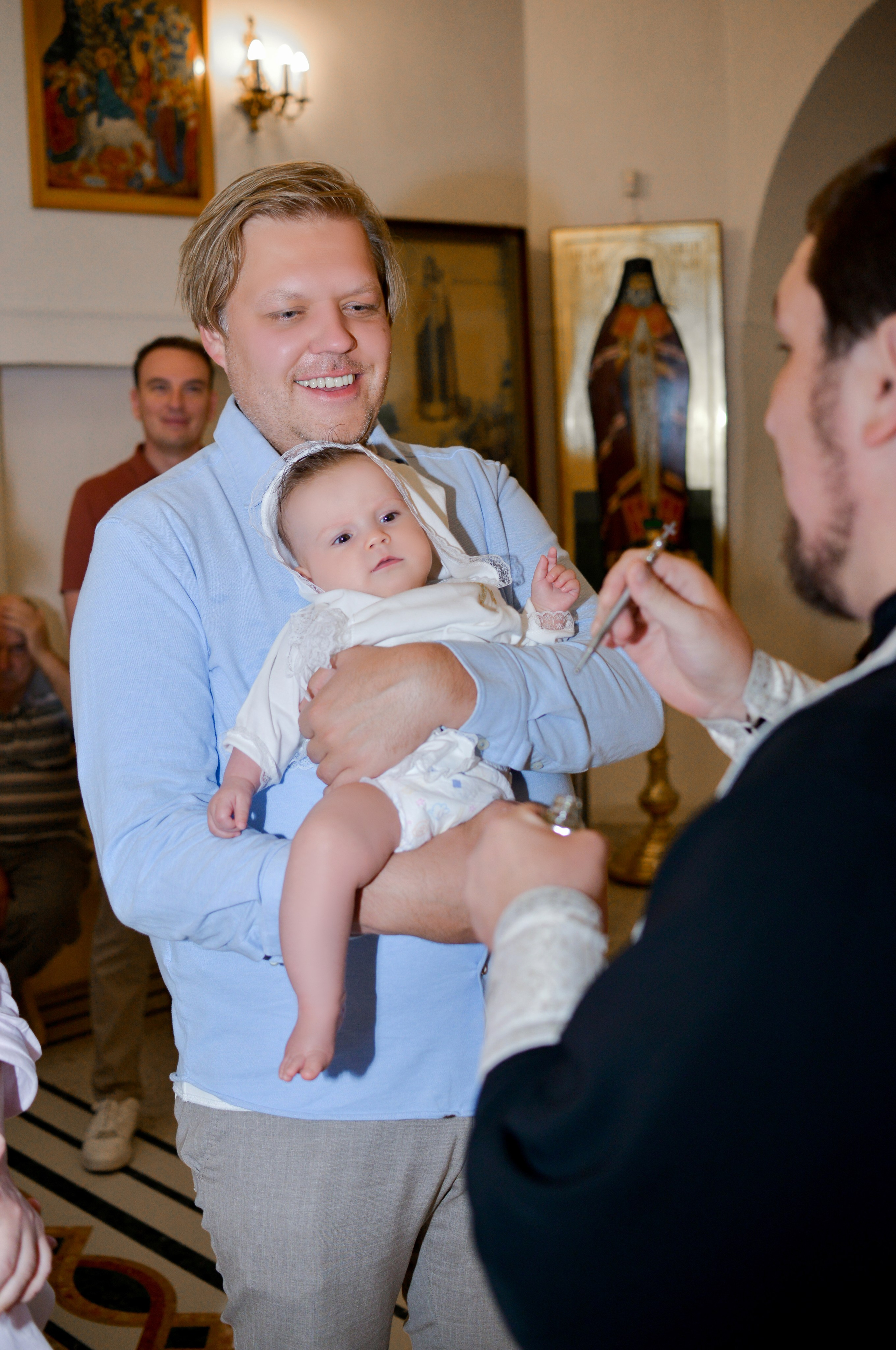 Крещение в Краснодаре. Фотограф новорожденных Краснодар Малышенко Надежда