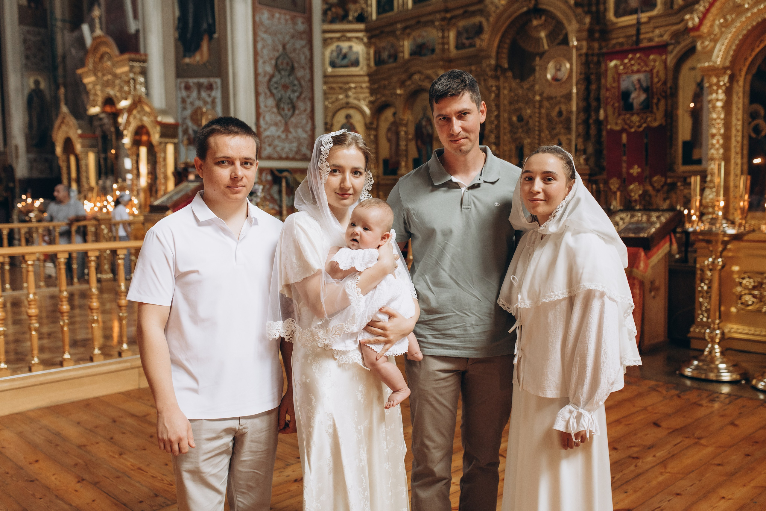 Крещение Марии. Семейный фотограф в Краснодаре Виктория Кокоулина