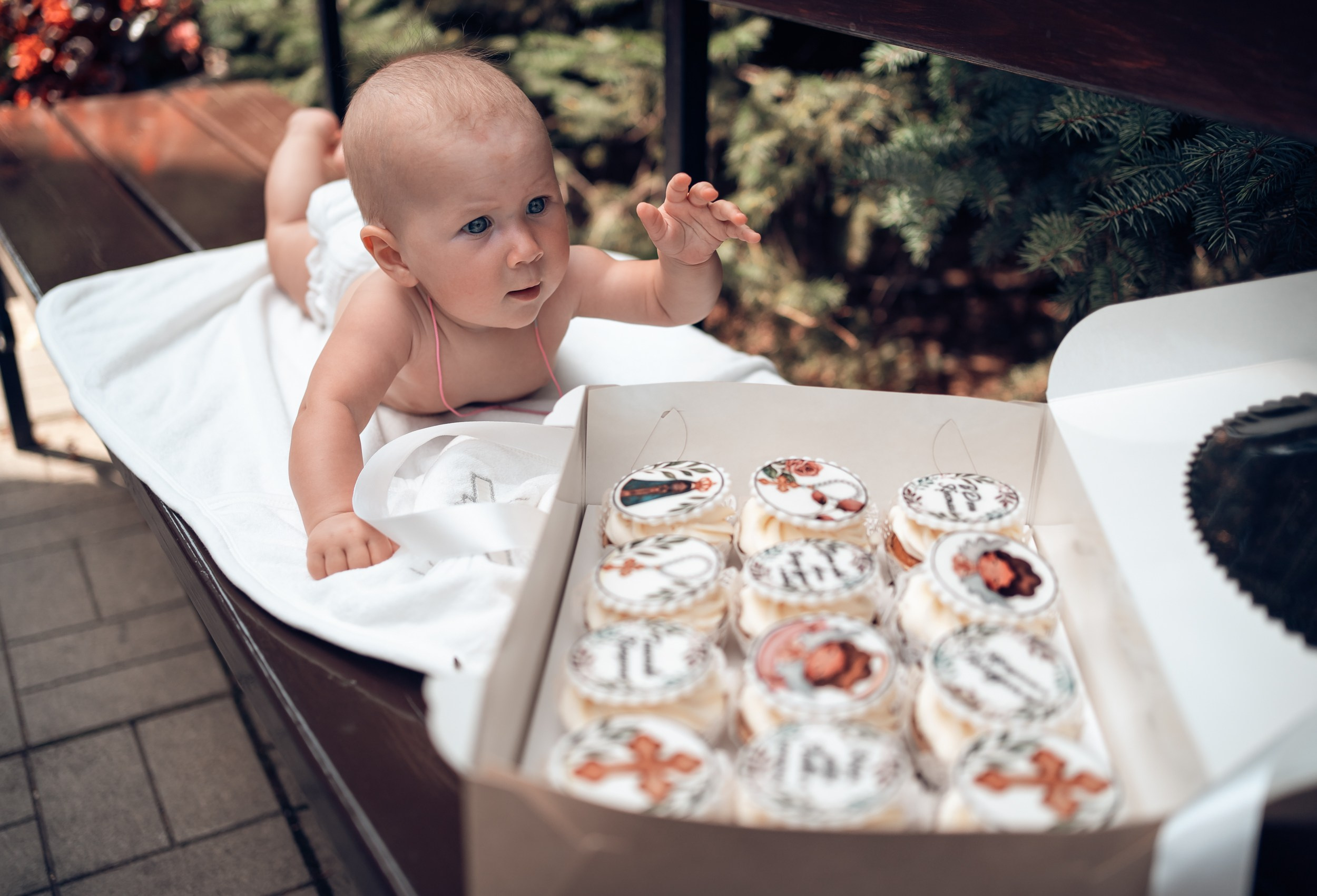 Крещение в храме Прп.Сергия Радонежского с. Орлиное. Церковный фотограф Севастополь