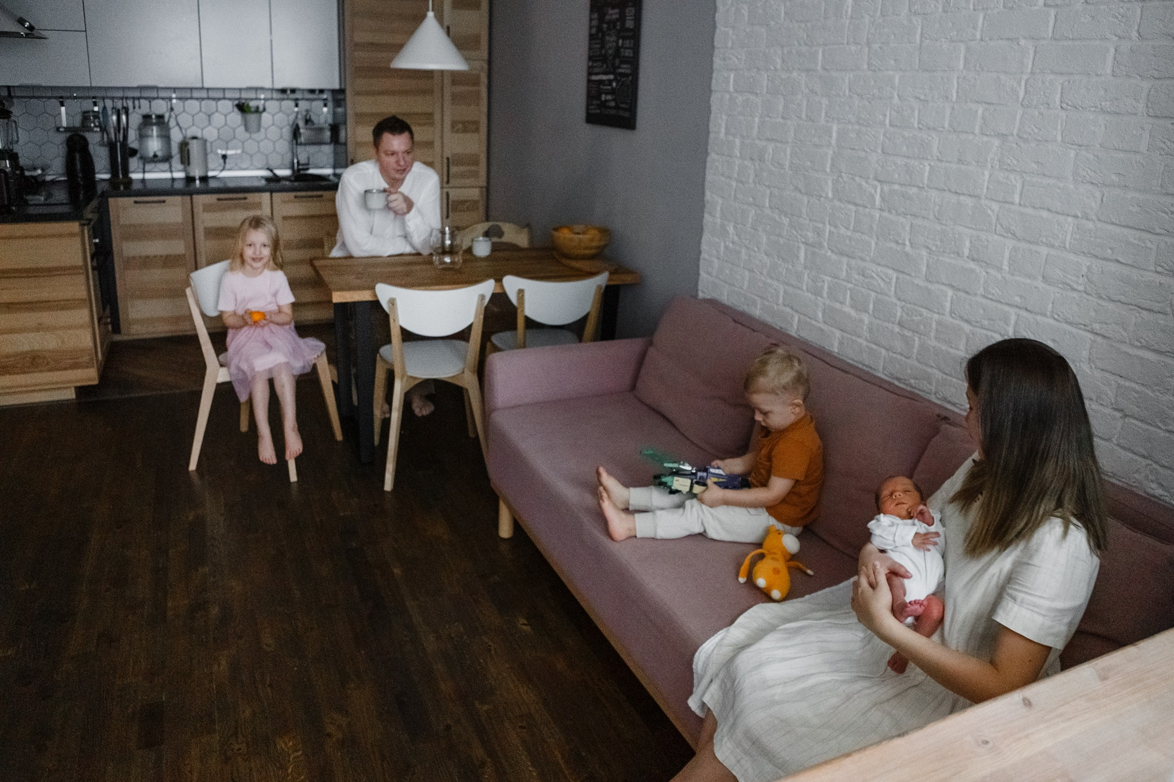 Никита, Оля, Кира, Мирослав, Добрыня. Семейный и портретный фотограф в Санкт-Петербурге