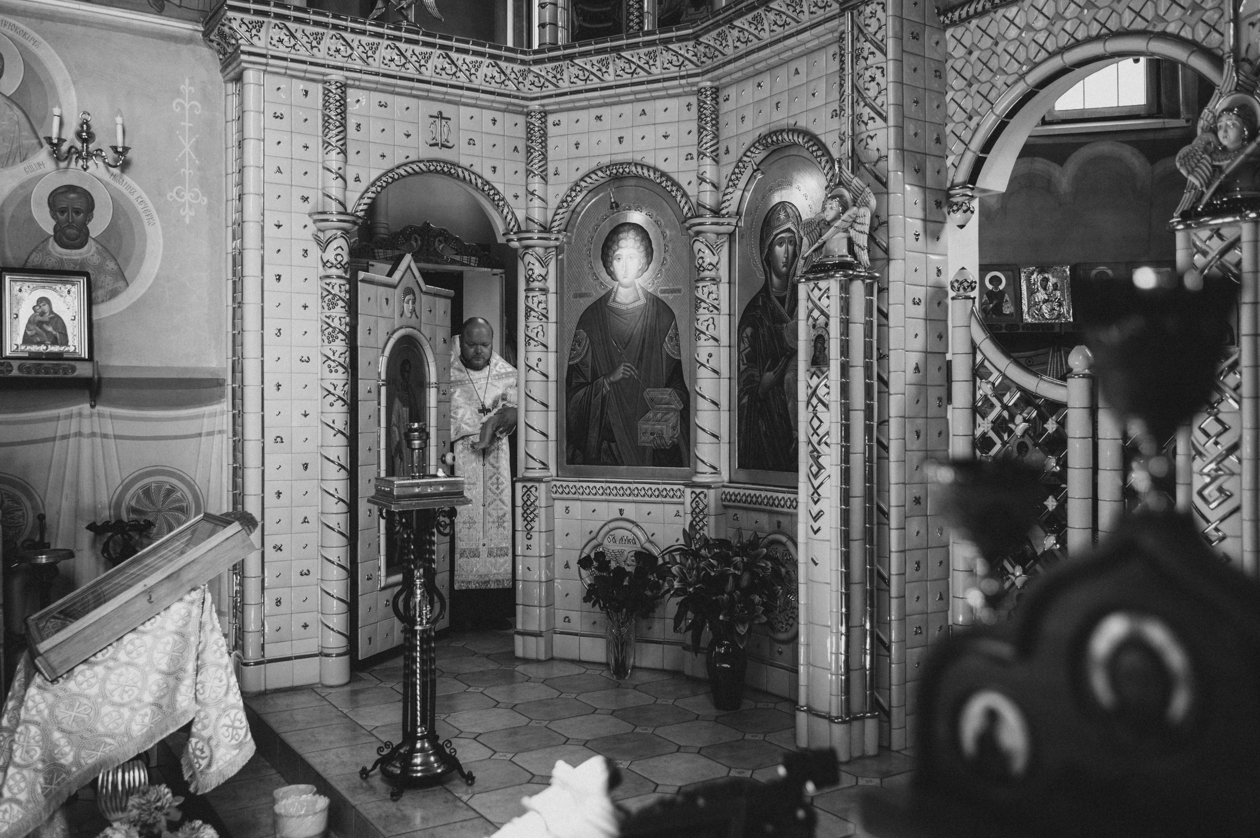 Крещение Арсения (Дом Милосердия). Семейный фотограф в Минске Дарья Дреко