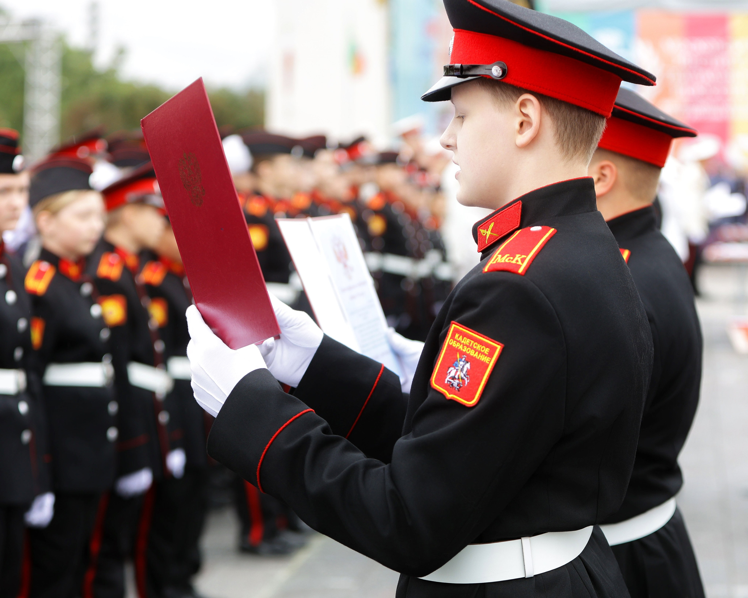 Посвящению в кадеты в Первом Московском кадетском корпусе, Дипломатической кадетской школы. Выпускные альбомы и школьный фотограф в Подольске, Троицке, Щербинке, Москве и Московской области